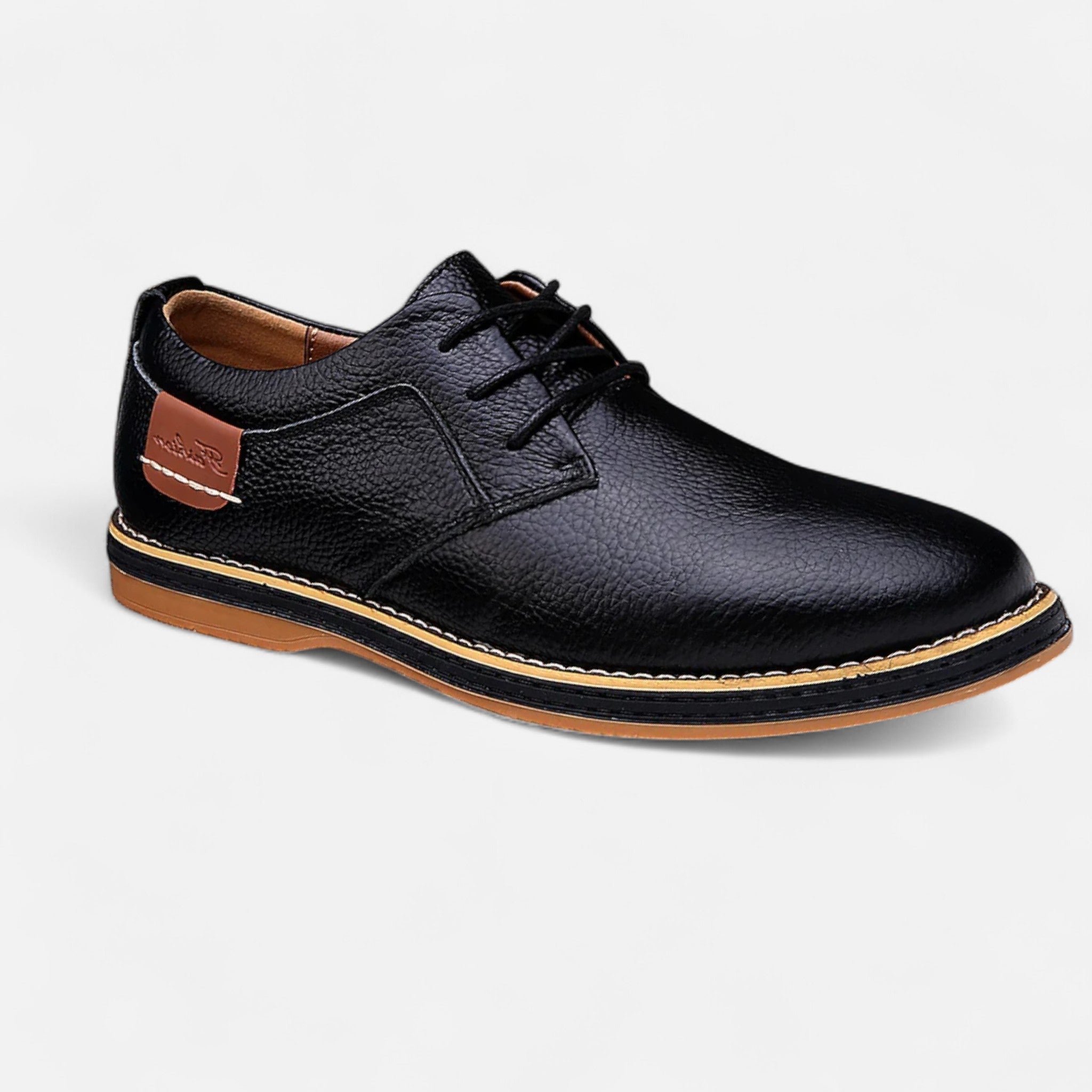 Veroux Mode | Men’s Classic Leather Oxfords