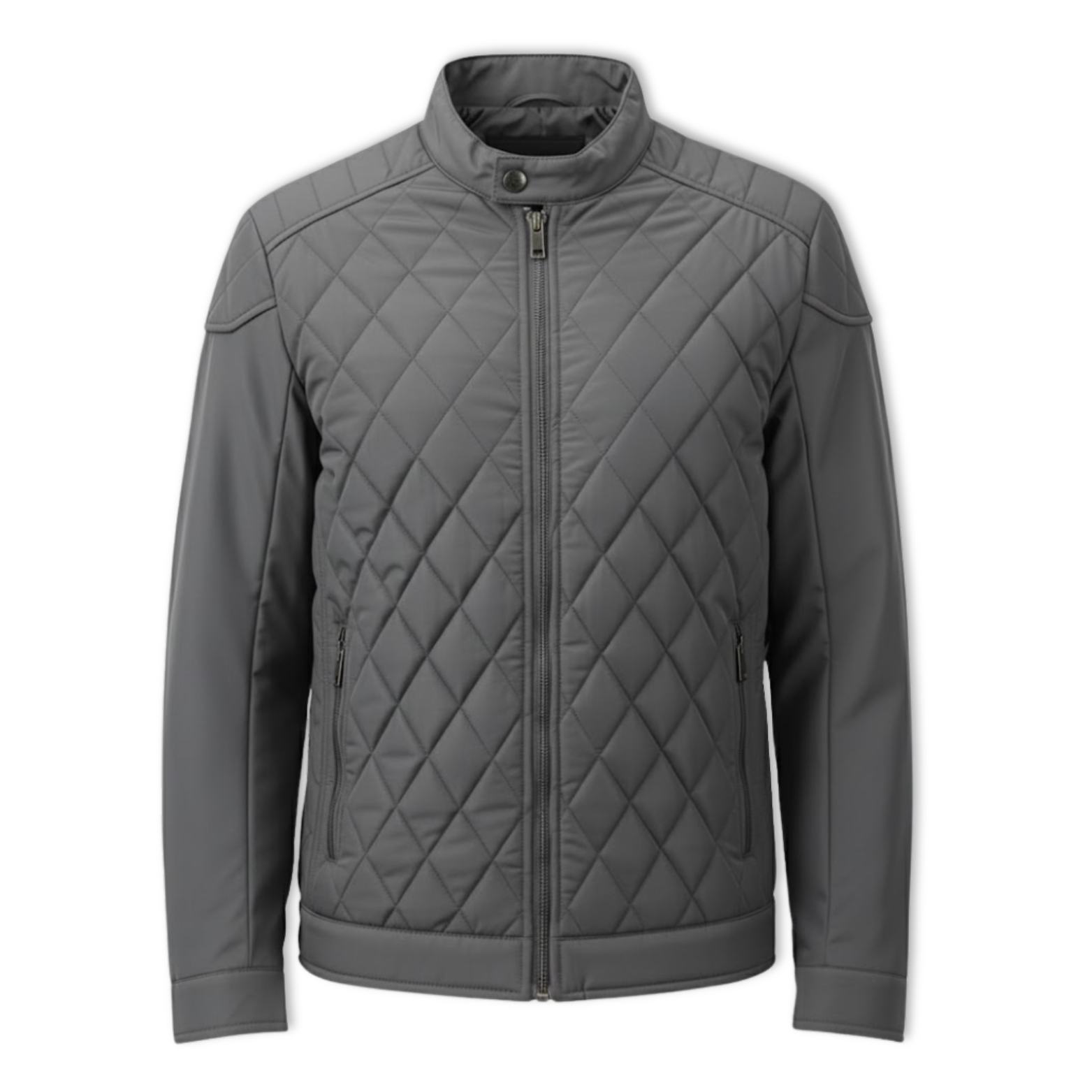 Men's Retro Slim Fit Cotton-Padded Bomber