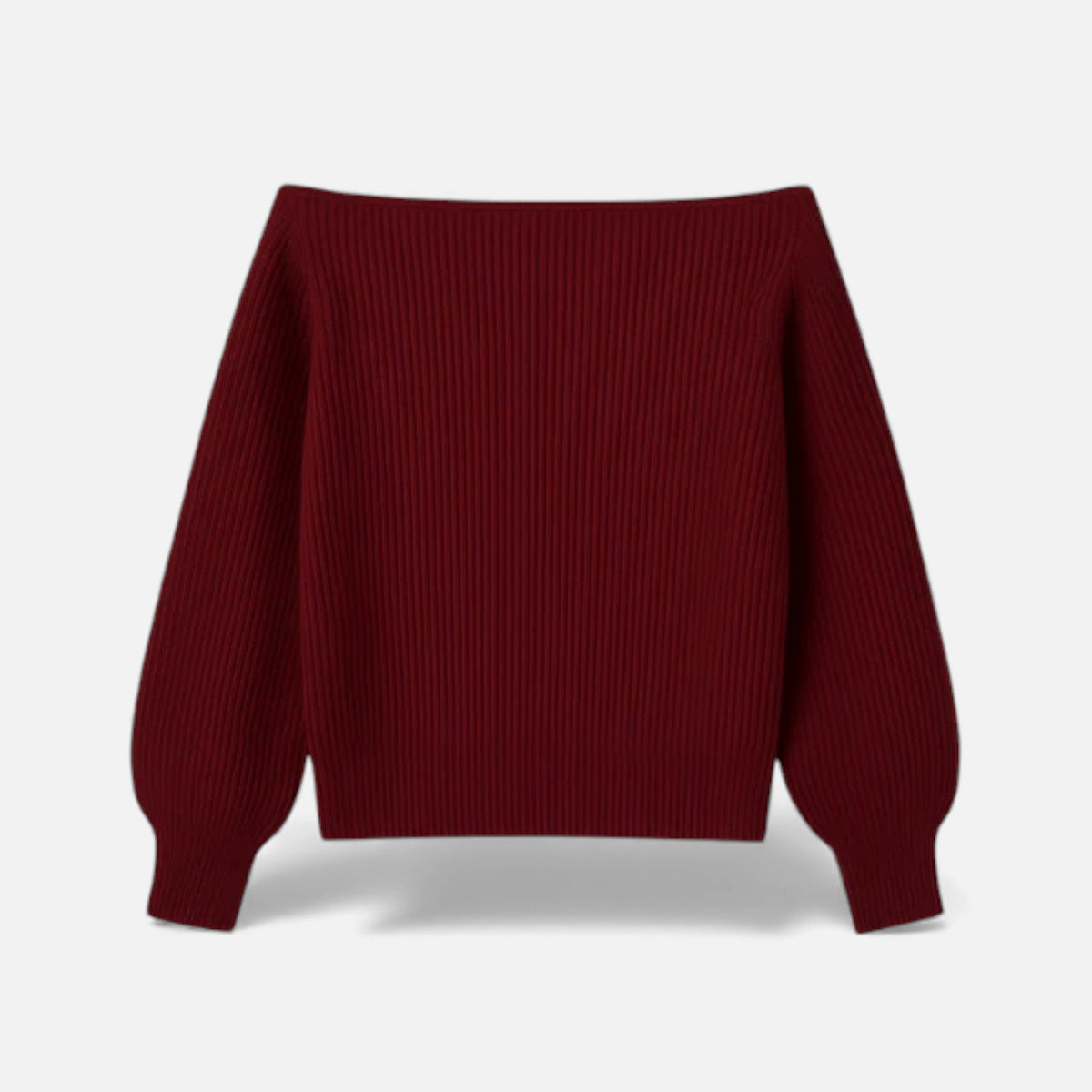 Veroux Mode | Women’s Off-Shoulder Jumper – Soft Knit Elegance