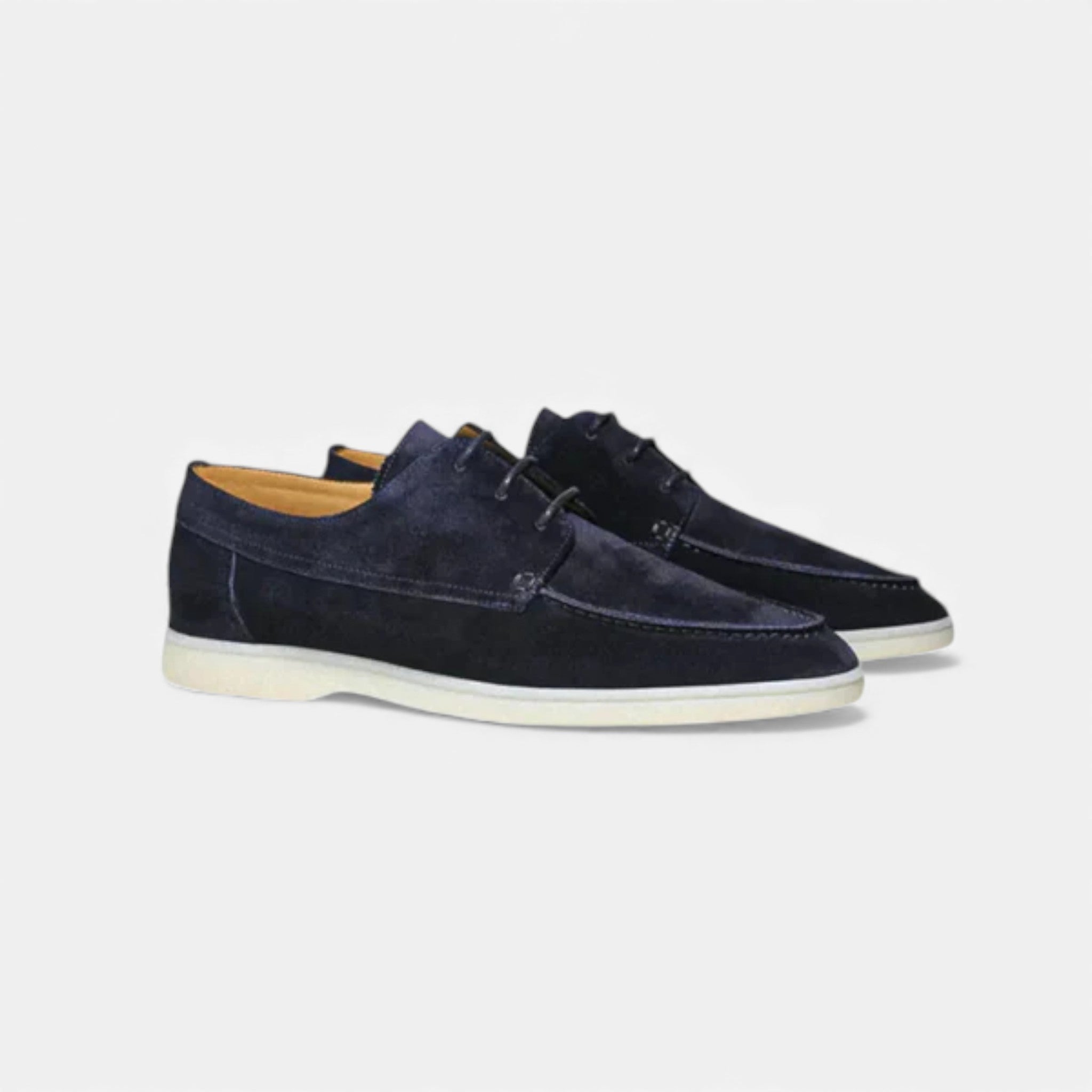 Veroux Mode | Men’s Suede Lace-Up Shoes – James Edition