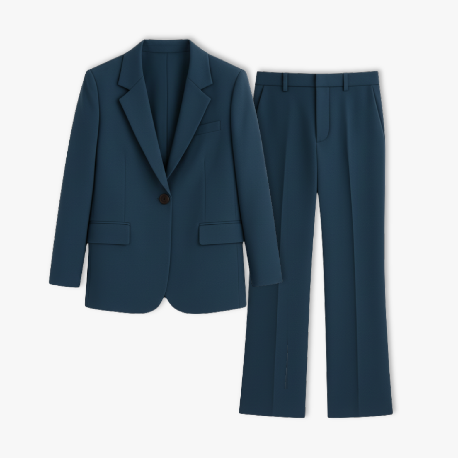Women's Long-sleeved Solid Color Commuter Blazer