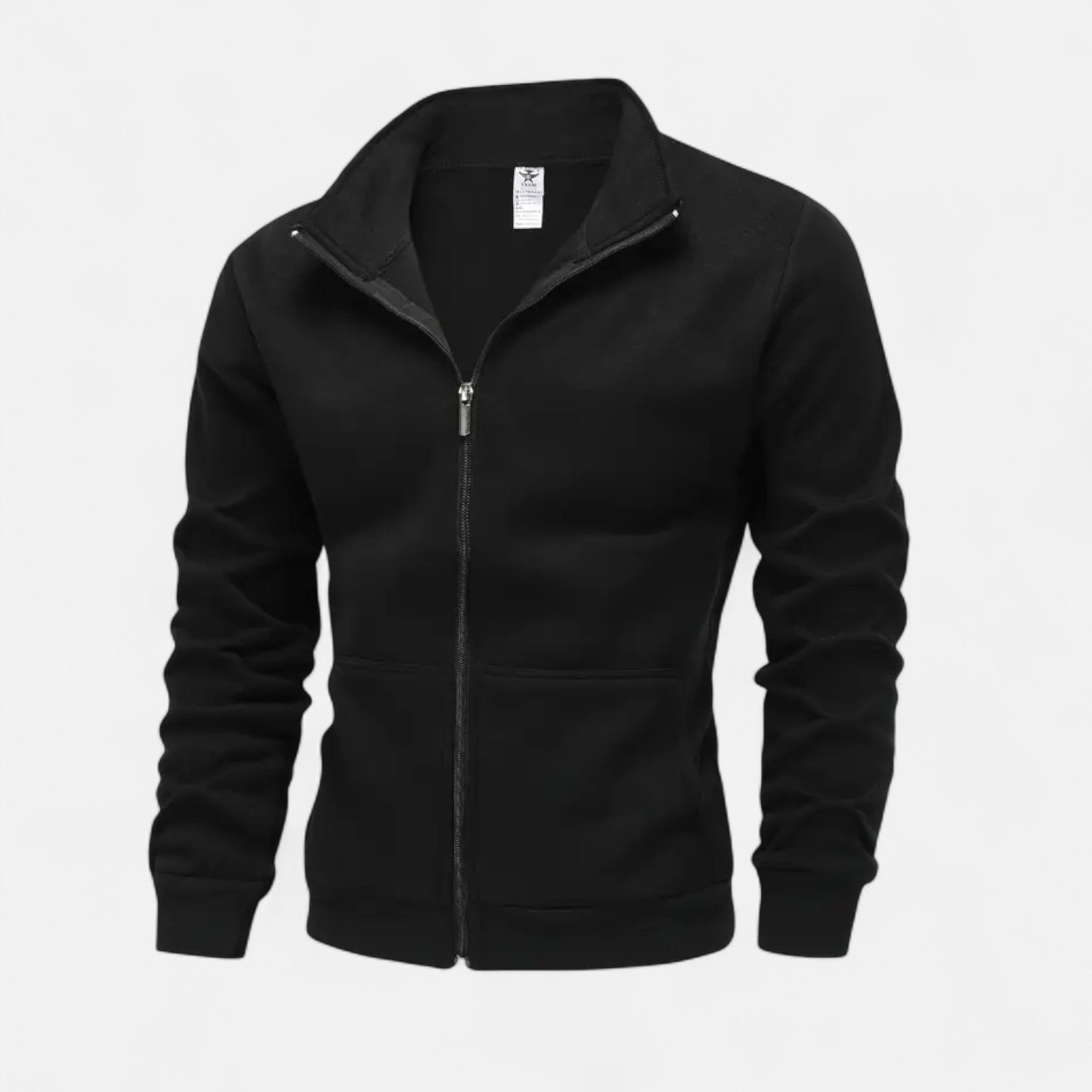 Veroux Mode | Men’s High-Neck Zip Jacket