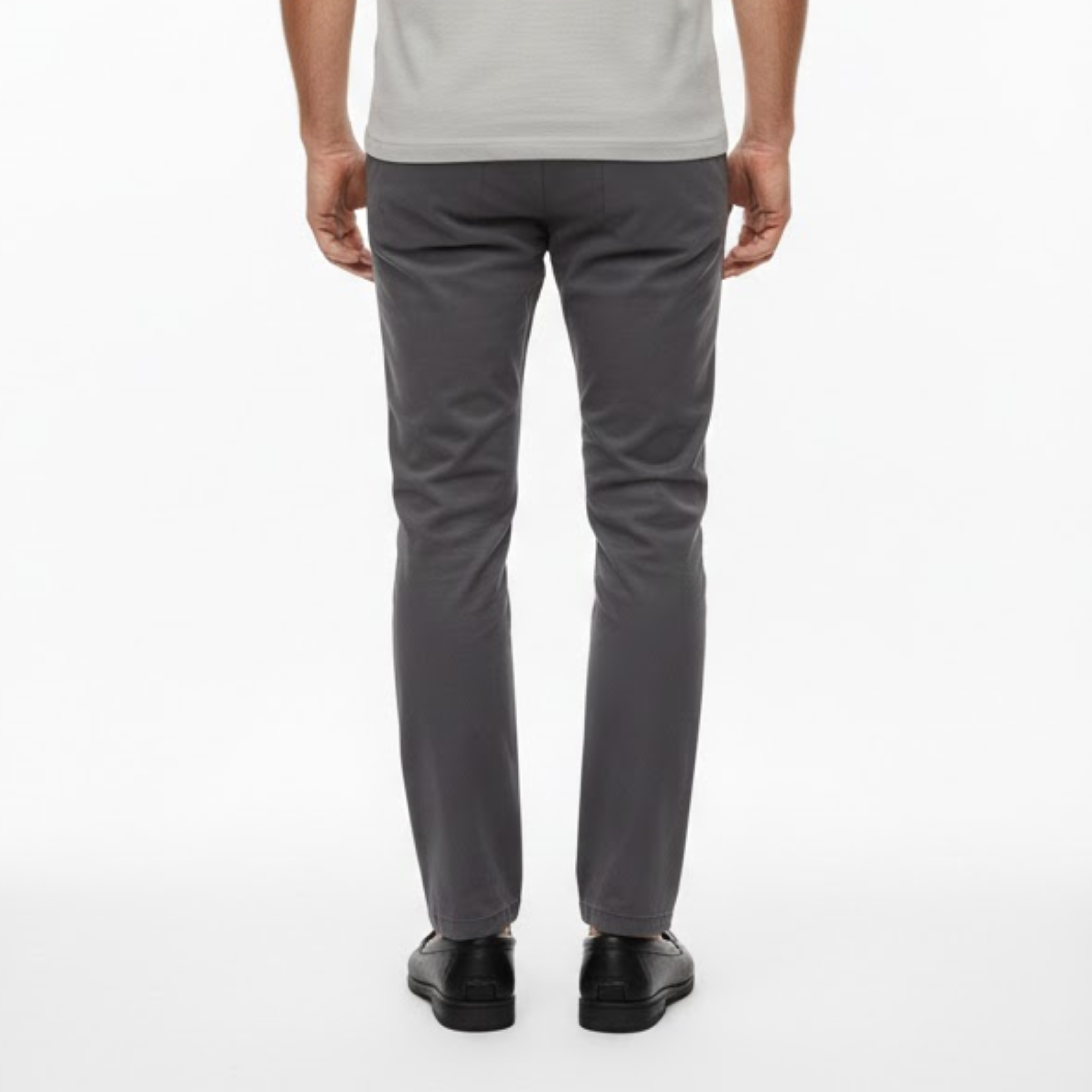 Men's Leather Slip-On Loafers Breathable Perforated Formal Office Wedding Shoes