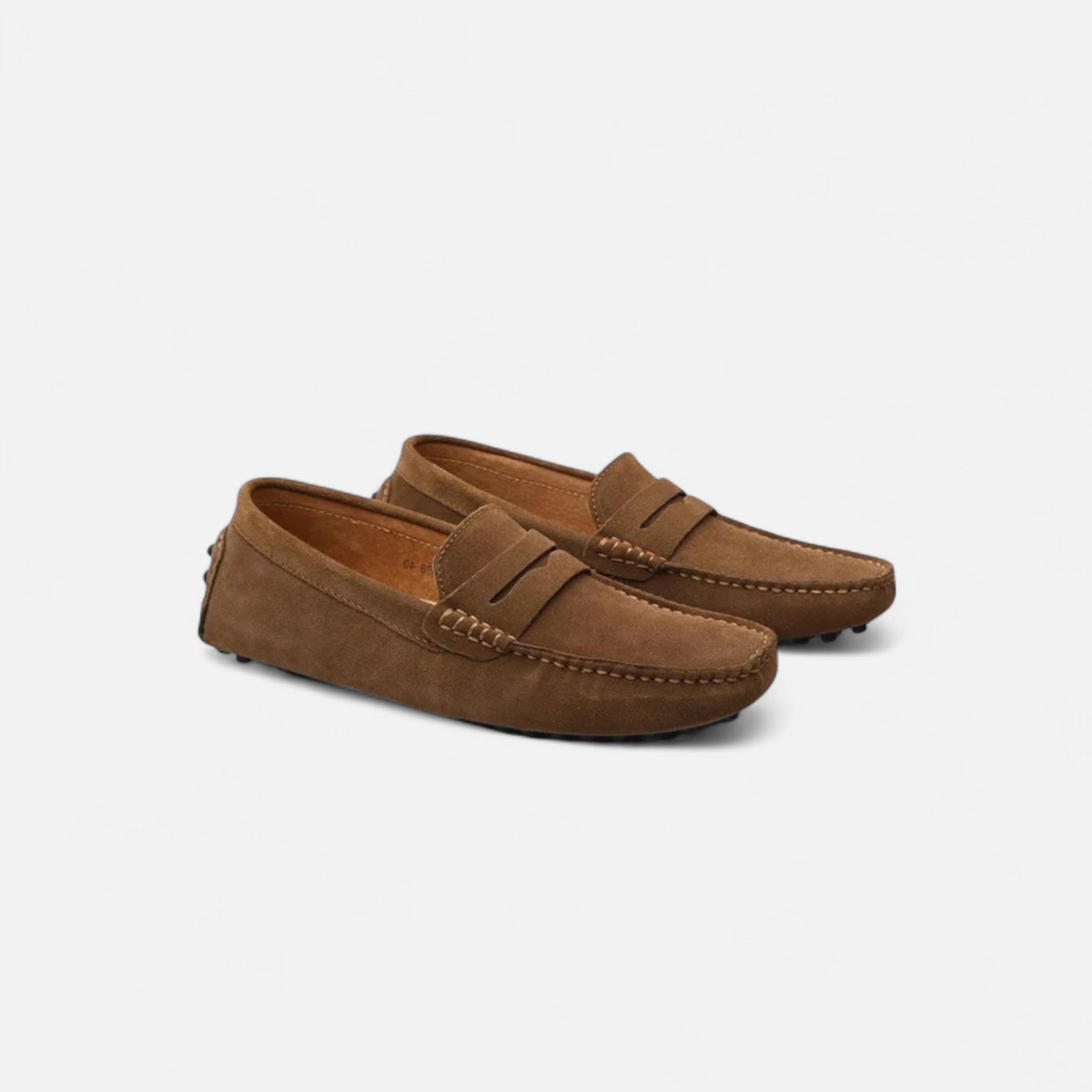 Veroux Mode | Men’s Suede Driver Loafers – Effortless Luxury, Refined Mobility