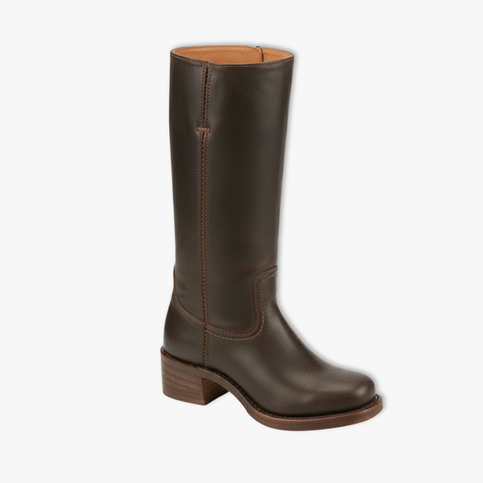 Women's Rubber Thigh High Heels Boots Over-the-Knee Fashion