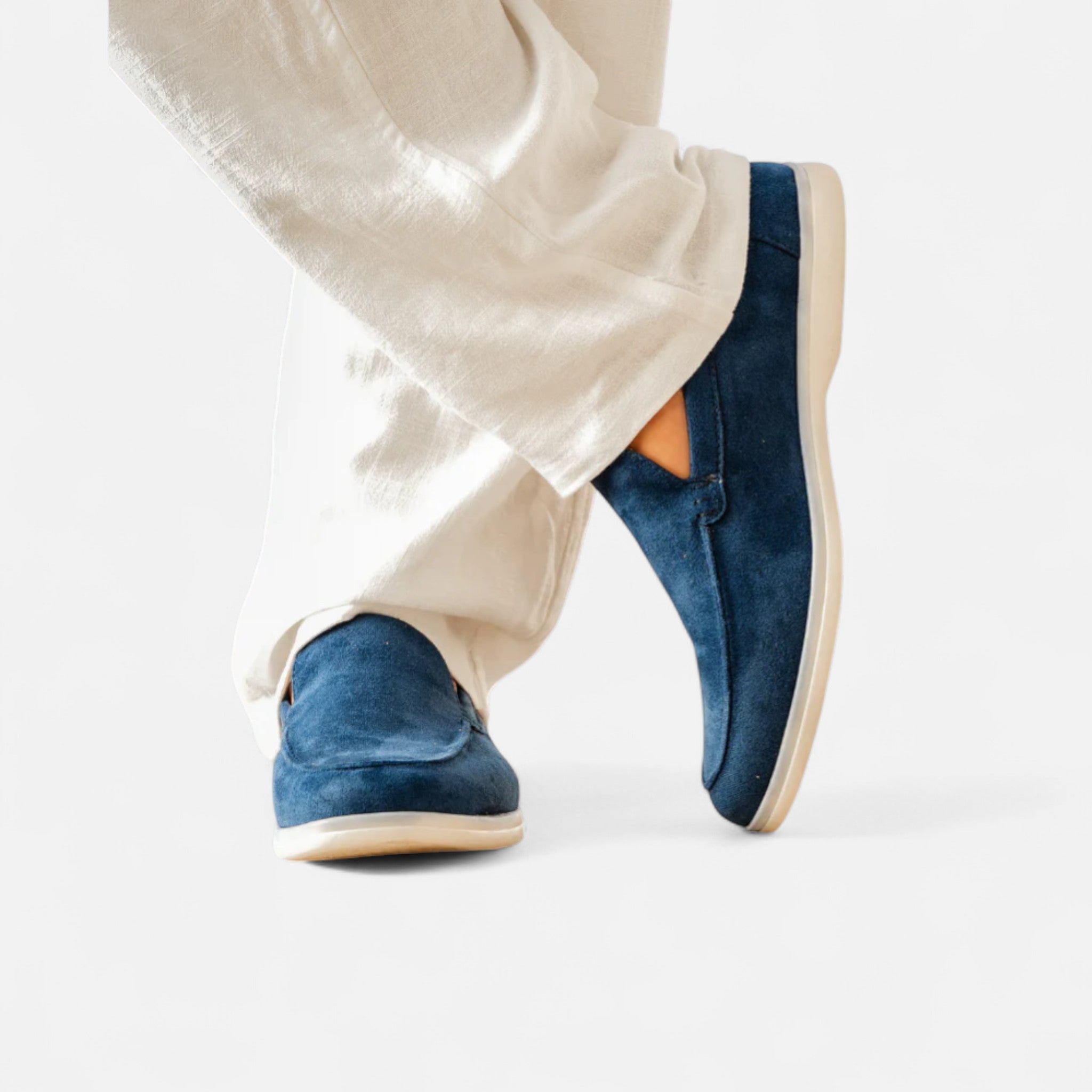 Veroux Mode | Men’s Suede Loafers – Old Money Elegance, Timeless Footwear Sophistication