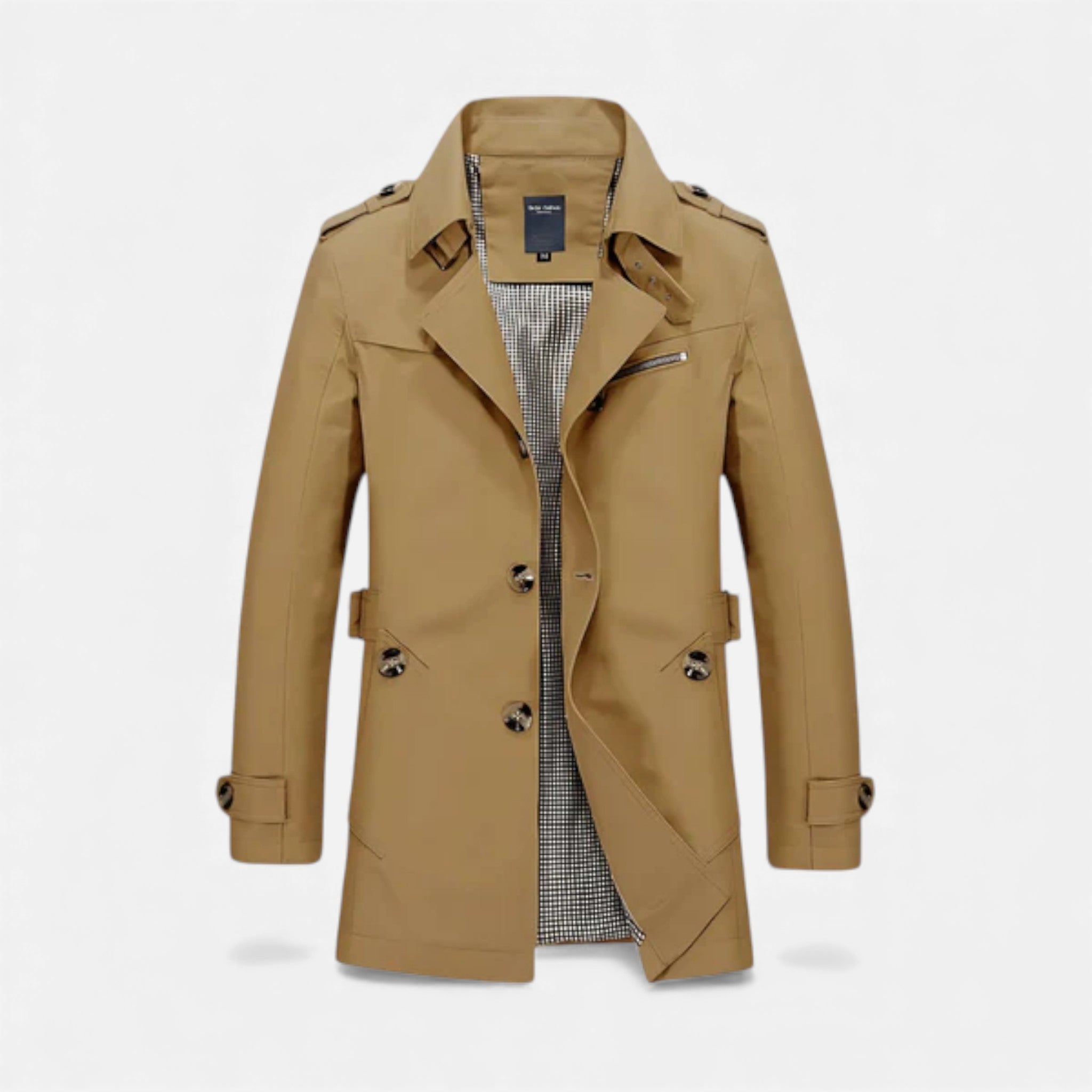 Veroux Mode | Men’s Trench Coat – Jasper Edition