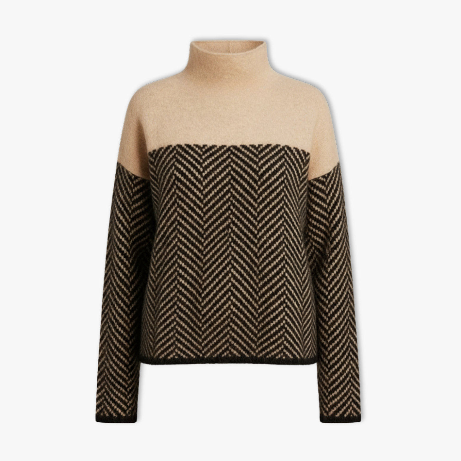 High Collar Women's Base Shirt Thickened Knitwear Innerwear