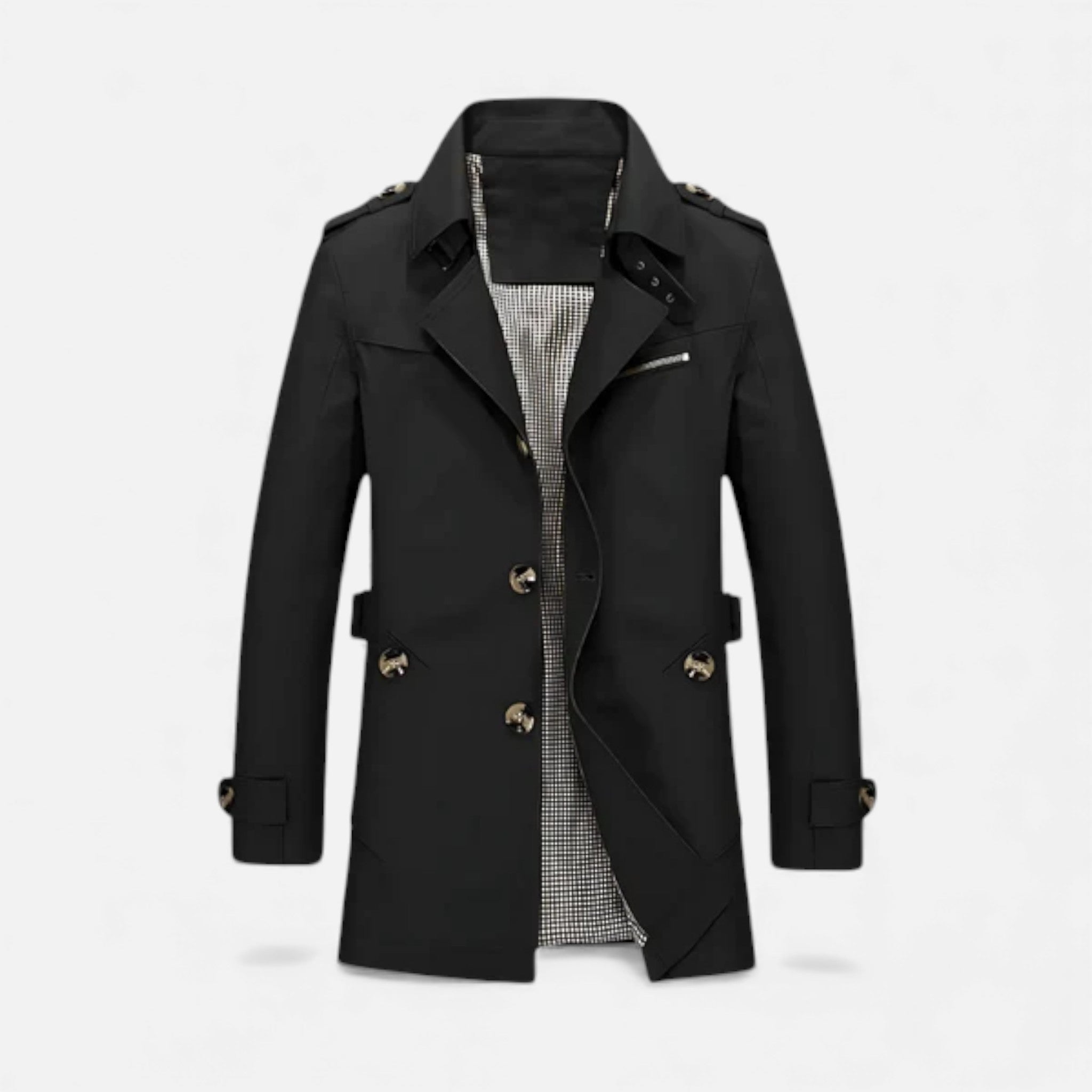 Veroux Mode | Men’s Trench Coat – Jasper Edition