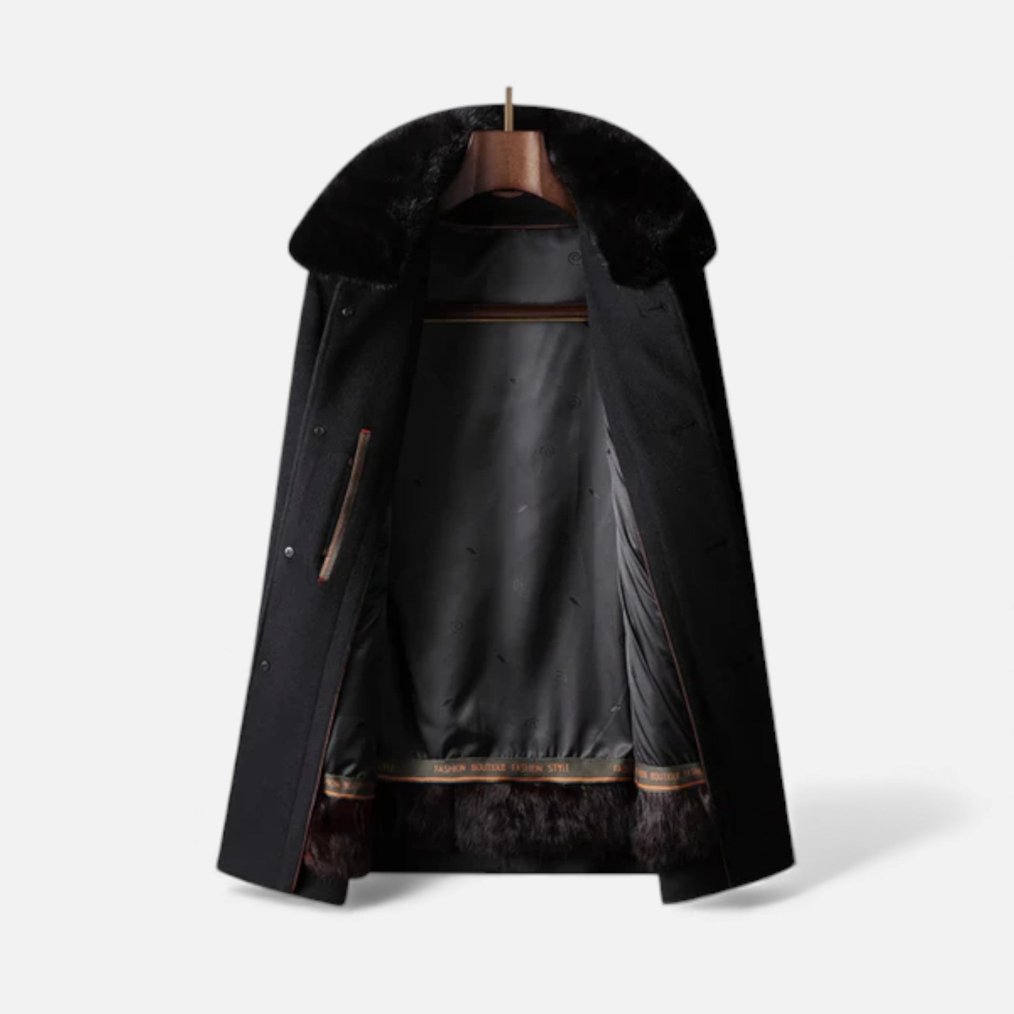 Veroux Mode | Men’s Timeless Overcoat – Baxnet Edition