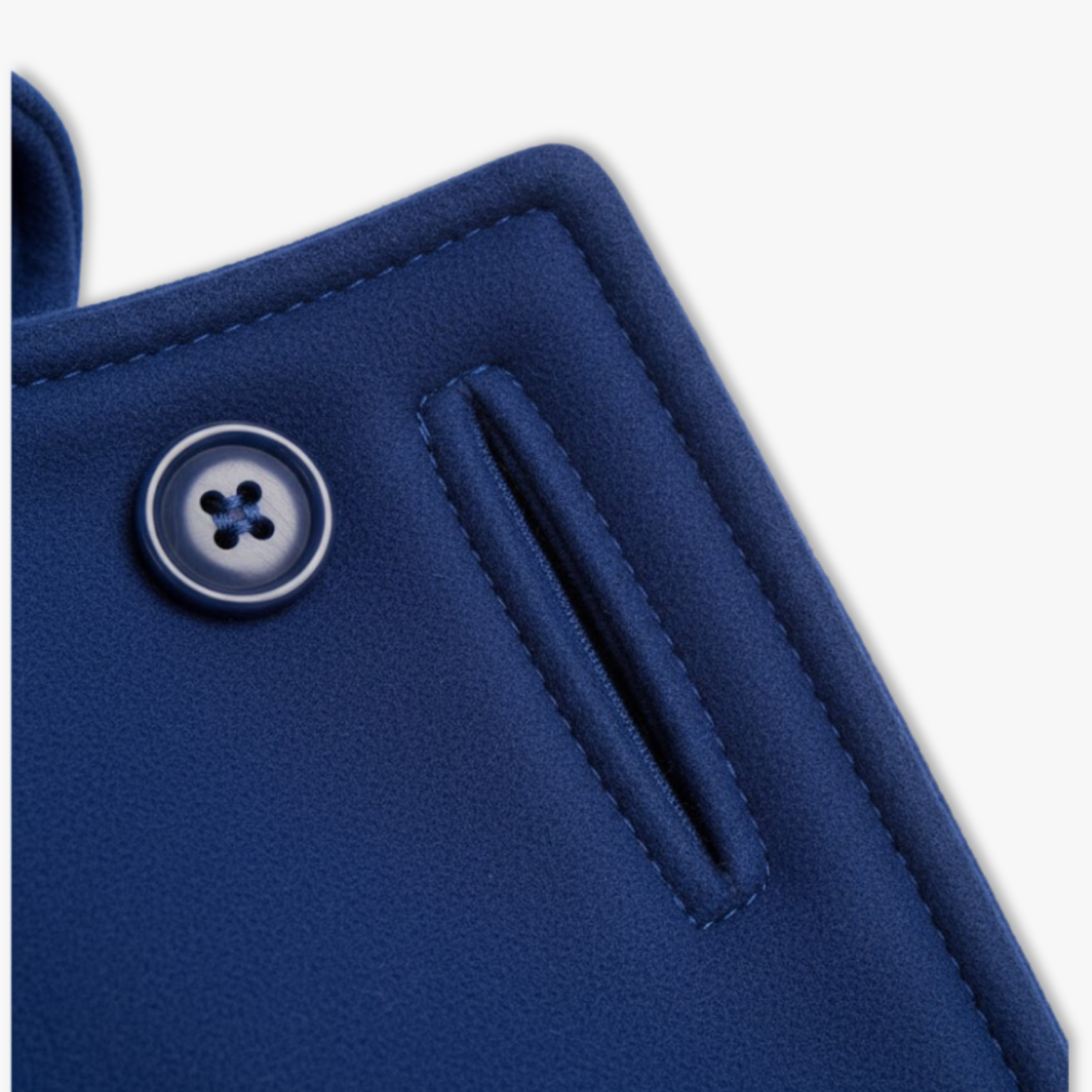 Women's Double Breasted Overcoat Loose Fit Lapel Collar Solid Pocketed Long Jacket