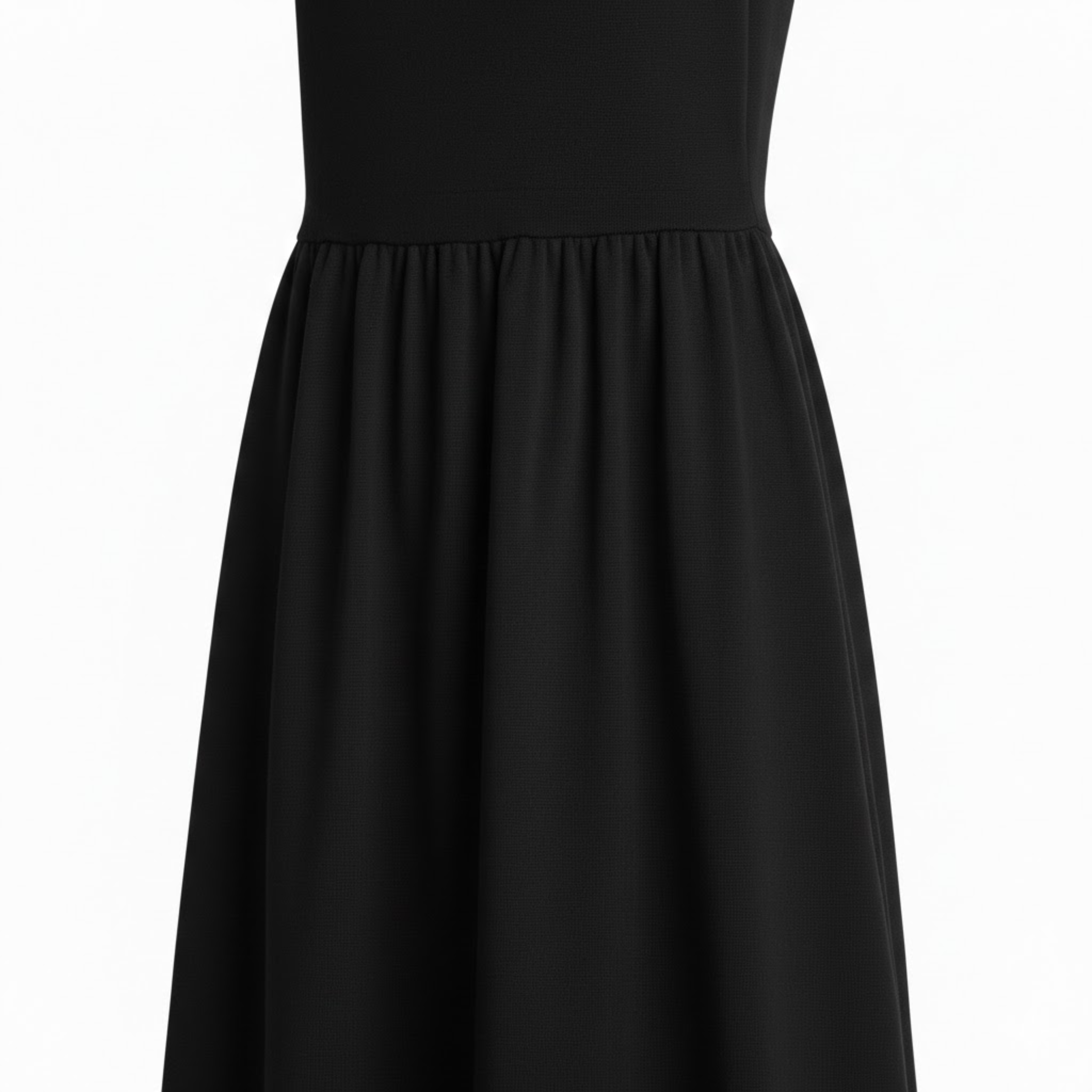 Women's Sleeveless Fit and Flare Maxi Dress with O-Neck and Ankle-Length Silhouette