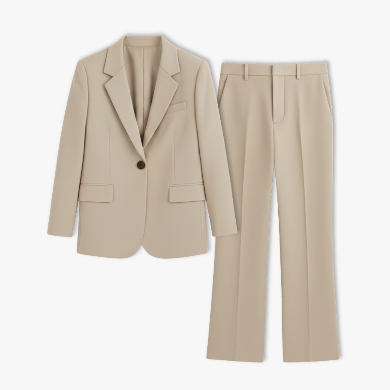 Women's Long-sleeved Solid Color Commuter Blazer