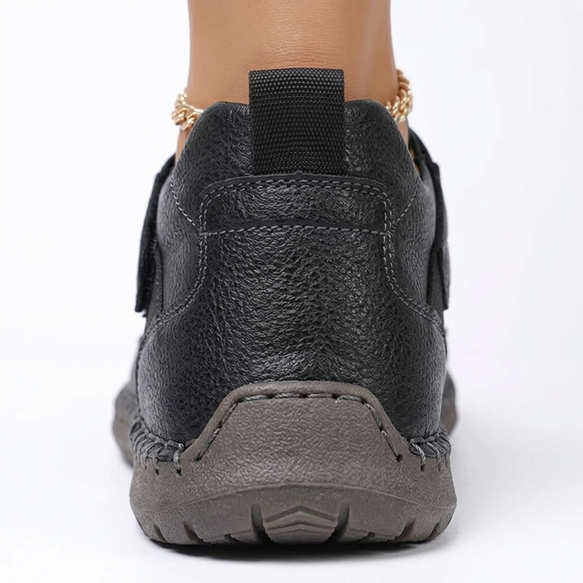 Women's sneakers — textured lace-up cushioned sole — casual daily