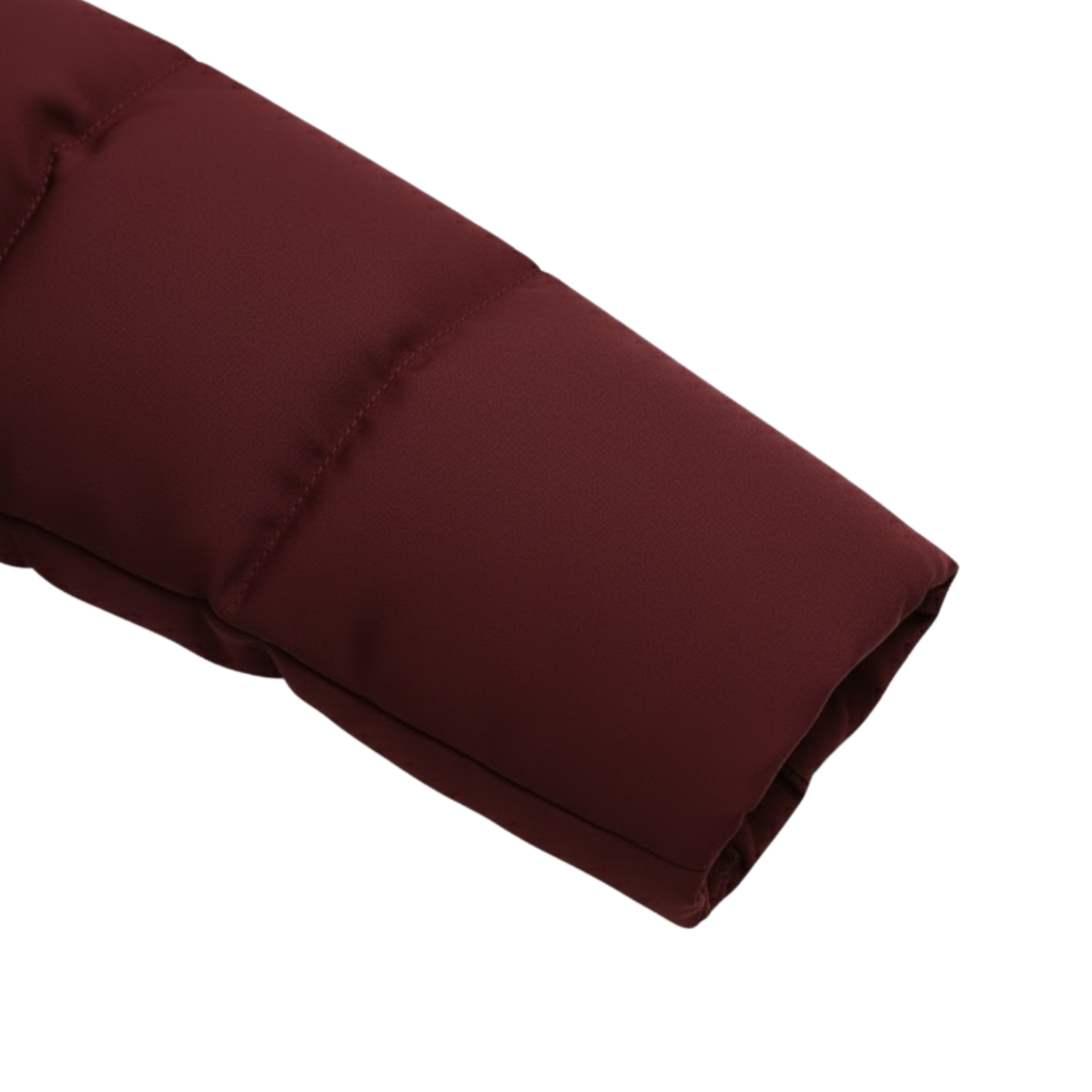 Men's Fleece Lined Puffer Jacket Cotton Filled Winter Warm Hooded Outerwear