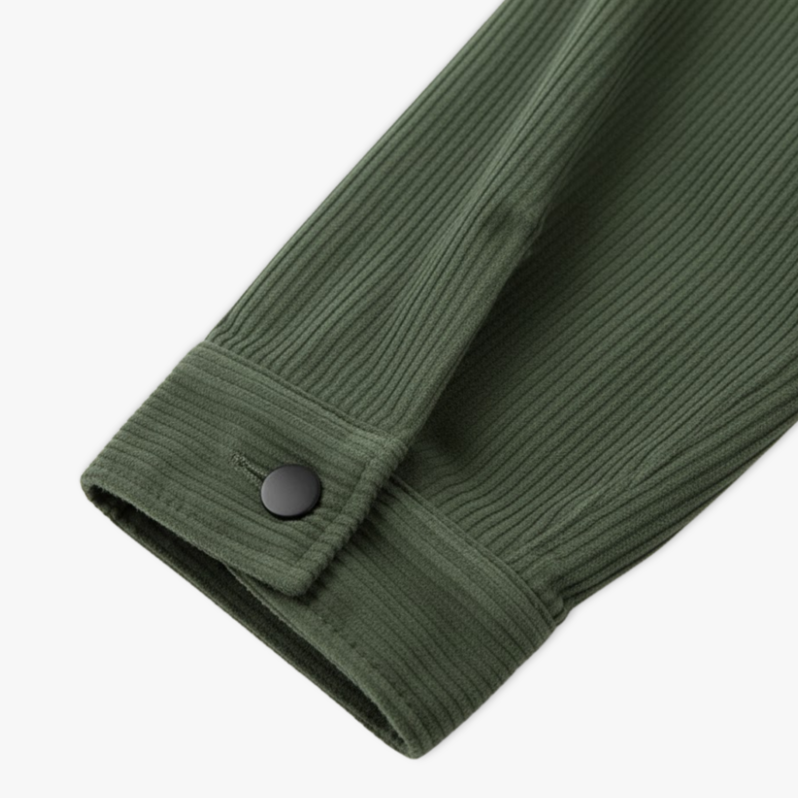 Men's Loose Fit Corduroy Collared Jacket