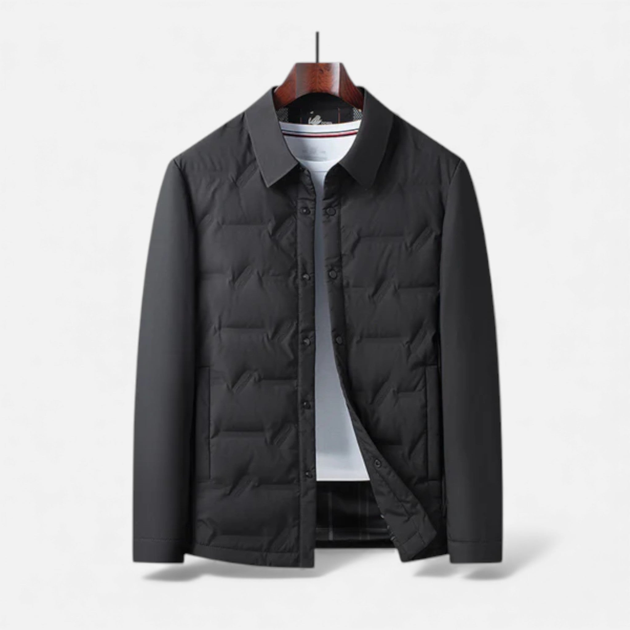 Veroux Mode | Men’s Quilted Puffer Jacket – Lucian Edition