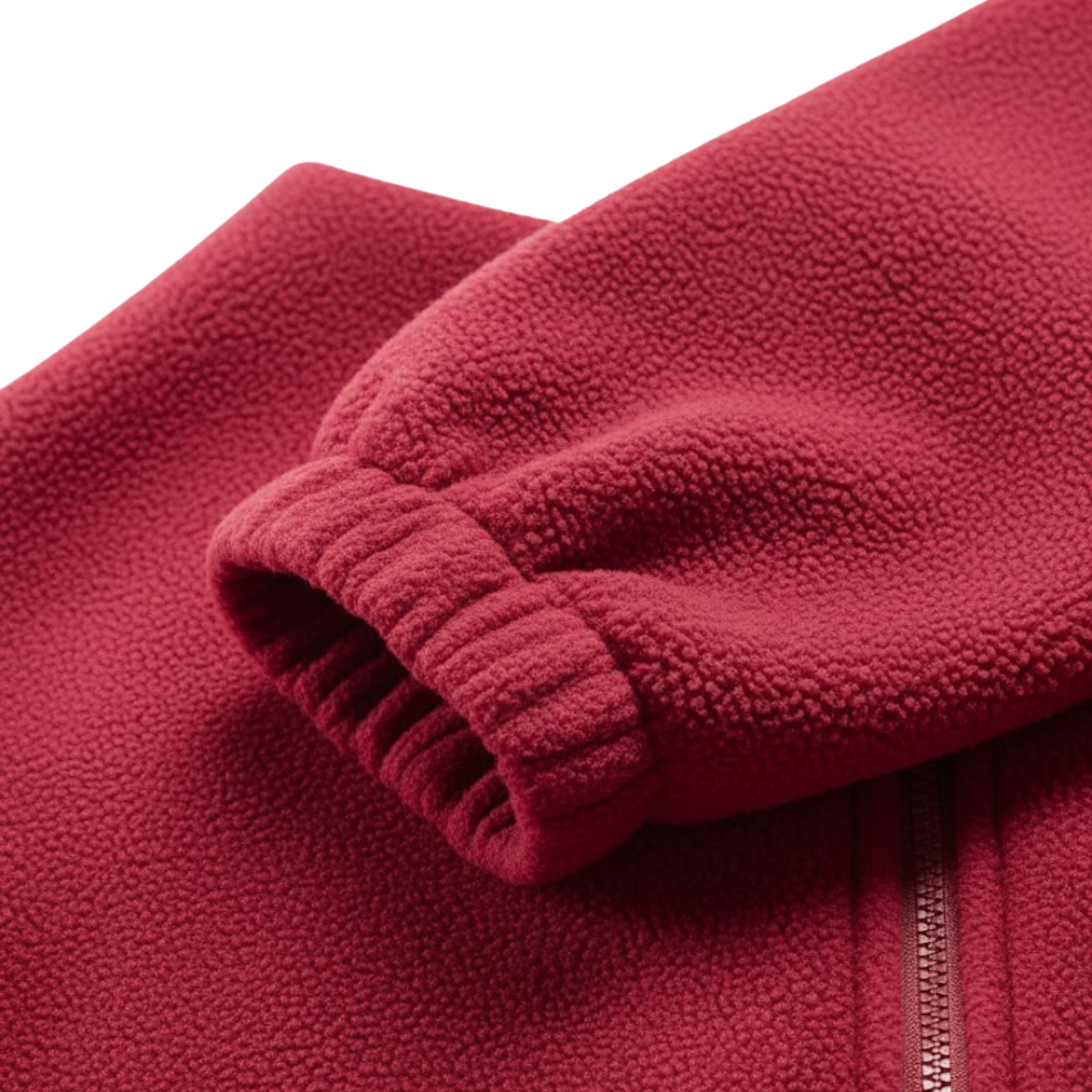 Men's Fleece Hooded Jacket Loose Fit Zipper Sherpa Outerwear Oversized Coat