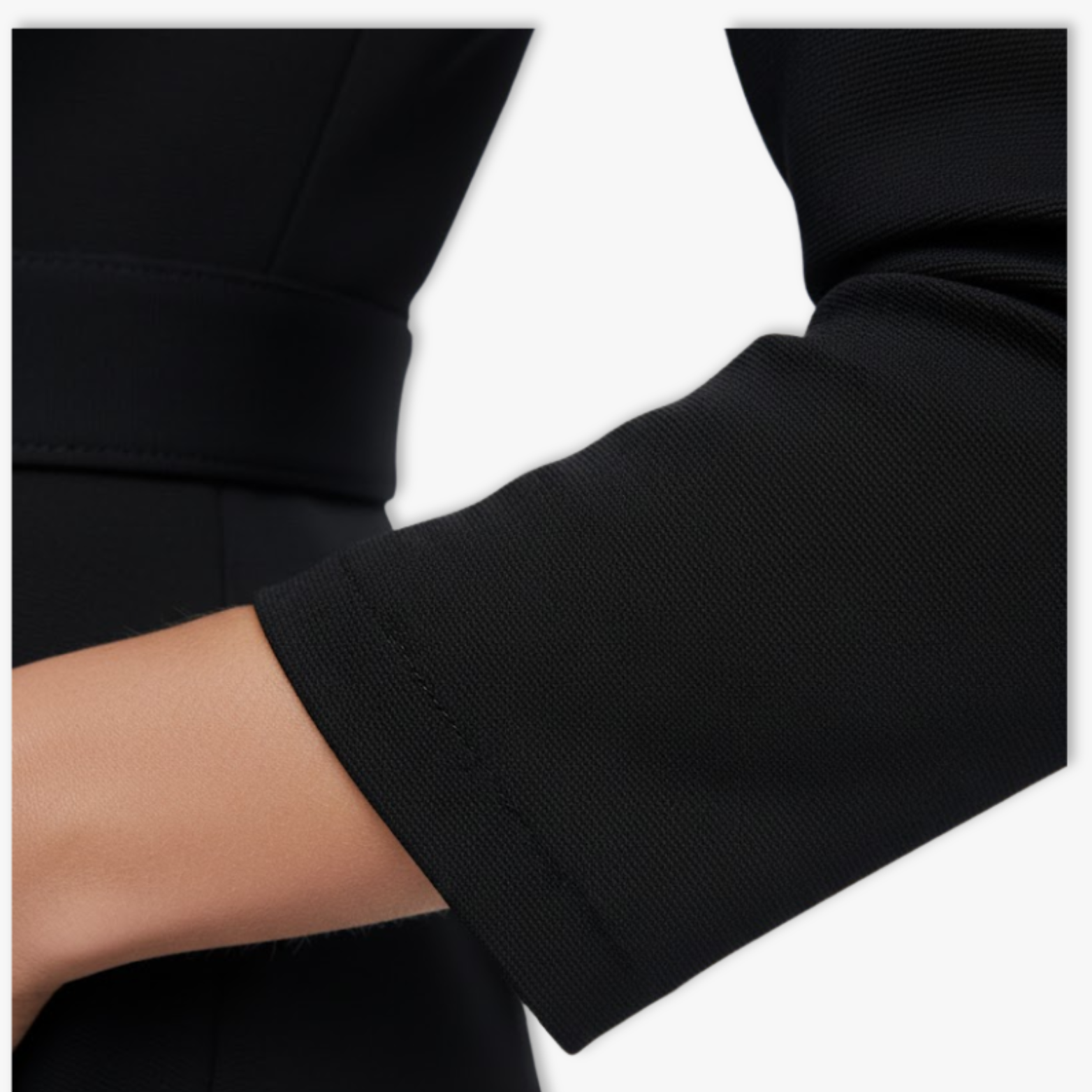 Women's V-Neck Slim Bodycon Dress Long Sleeve Mid-Calf Office Party Sheath Dress