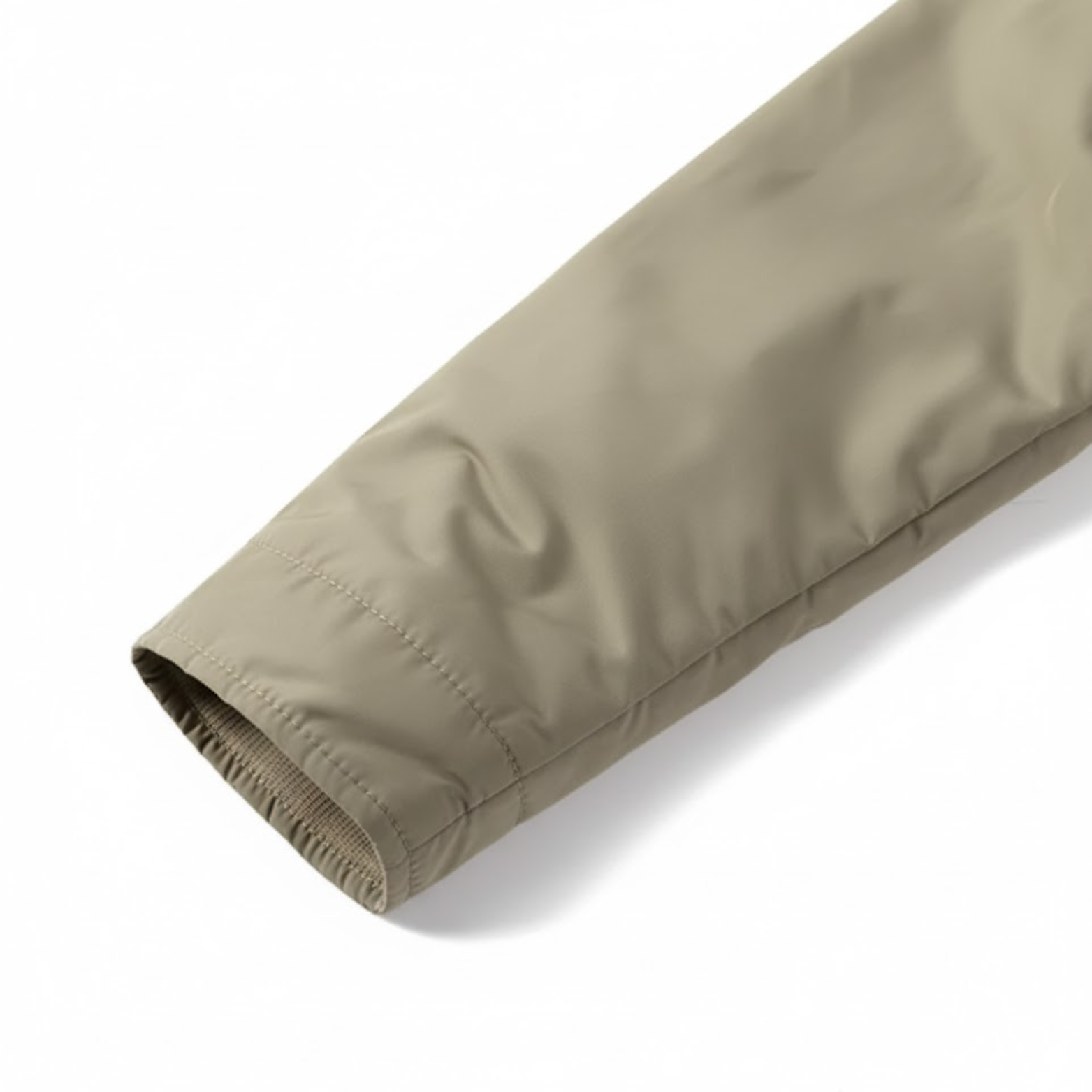 Men's Quilted Bomber Jacket Slim Fit Stand Collar Padded Windbreaker Casual Coat