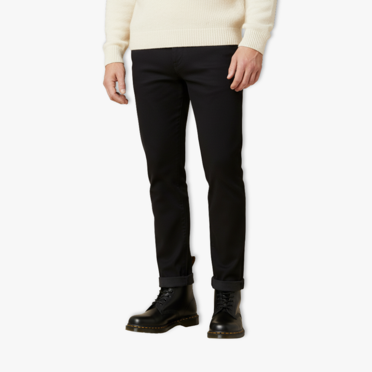 Trendy Genuine Leather Ankle Boots with Thick Sole