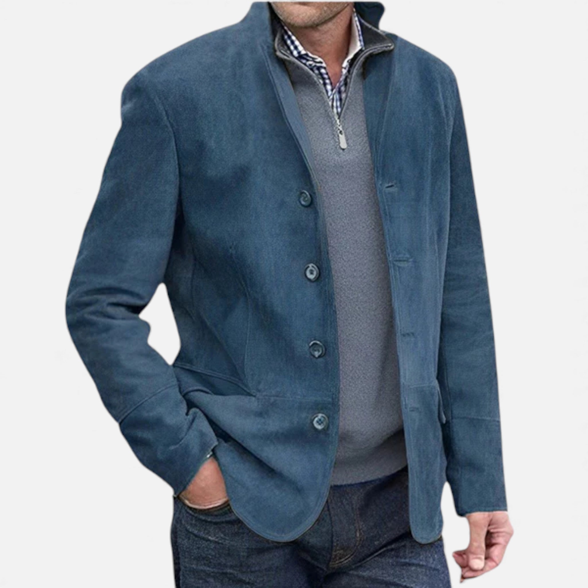 Veroux Mode | Men’s Smart Tweed Jacket – Owen Edition