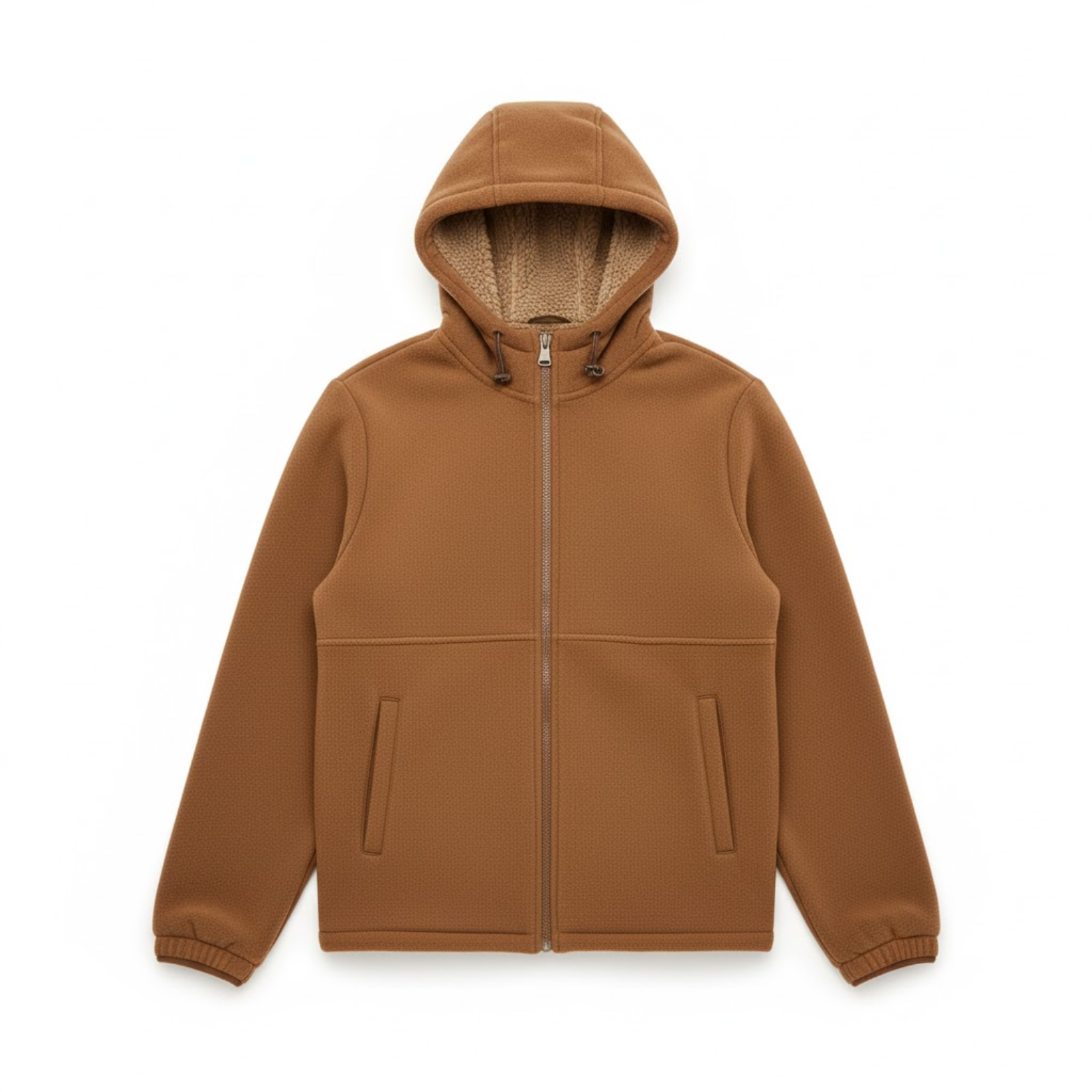 Men's Fleece Lined Thick Outdoor Sports Sweatshirt Hoodie