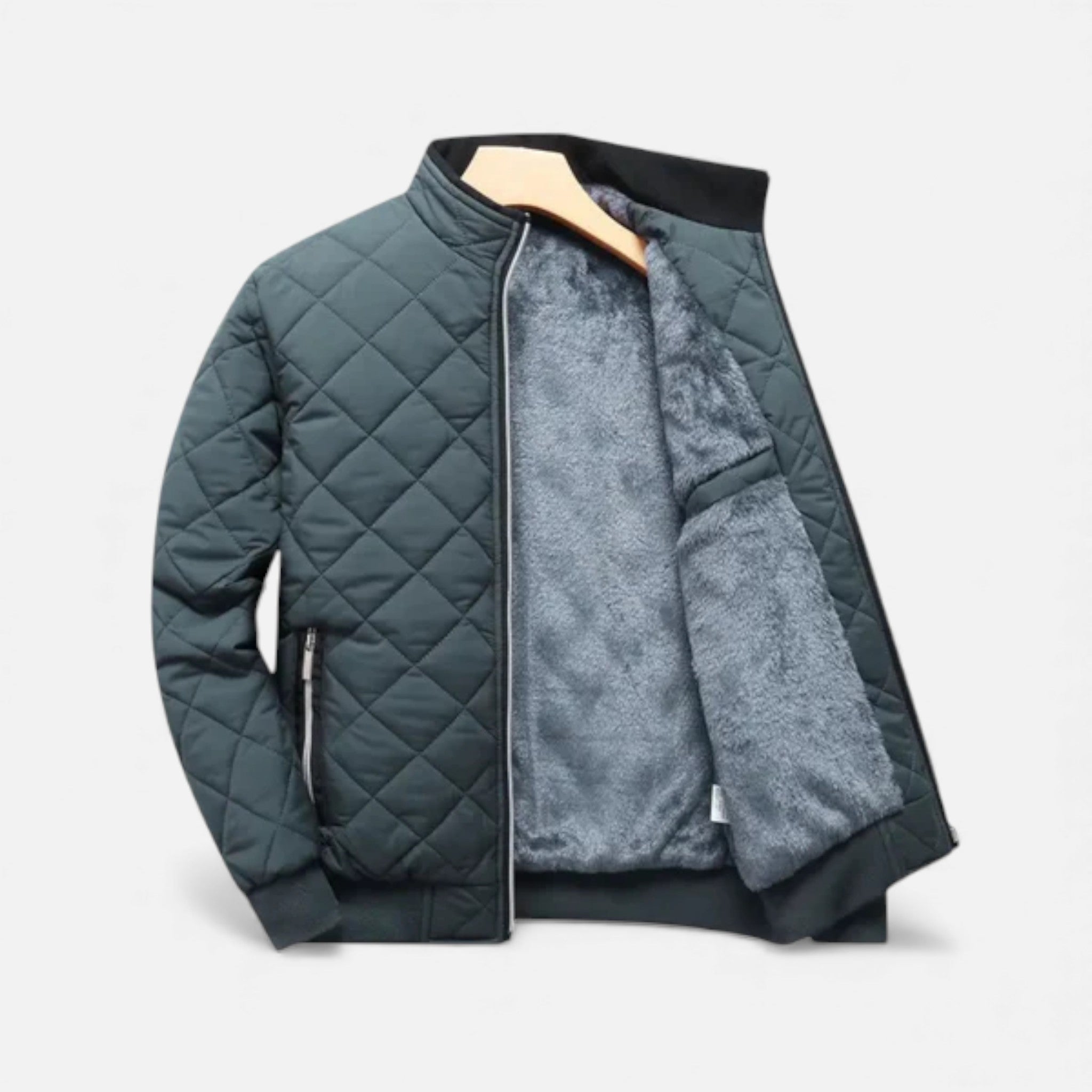 Veroux Mode | Men’s Fleece-Lined Jacket – Walter Edition