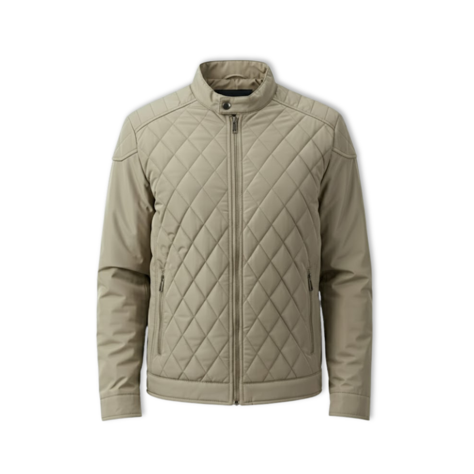 Men's Retro Slim Fit Cotton-Padded Bomber