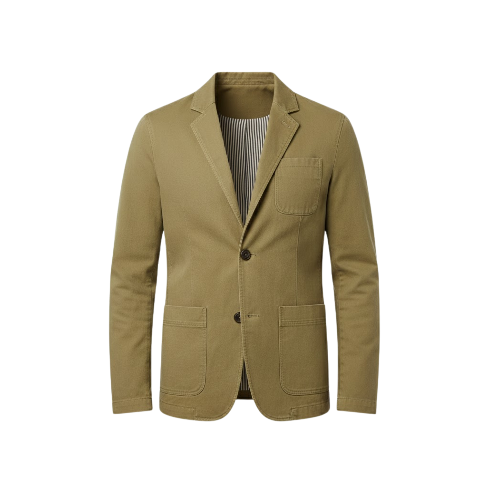 Men's Smart Casual Blazer Single Breasted Slim Fit Polyester Sport Coat Jacket
