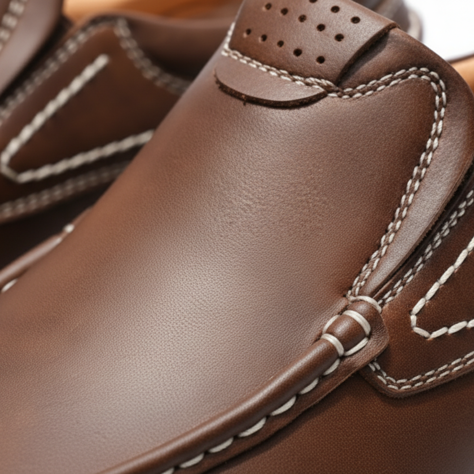 Men New Winter Genuine Leather Casual Business Oxford Shoes