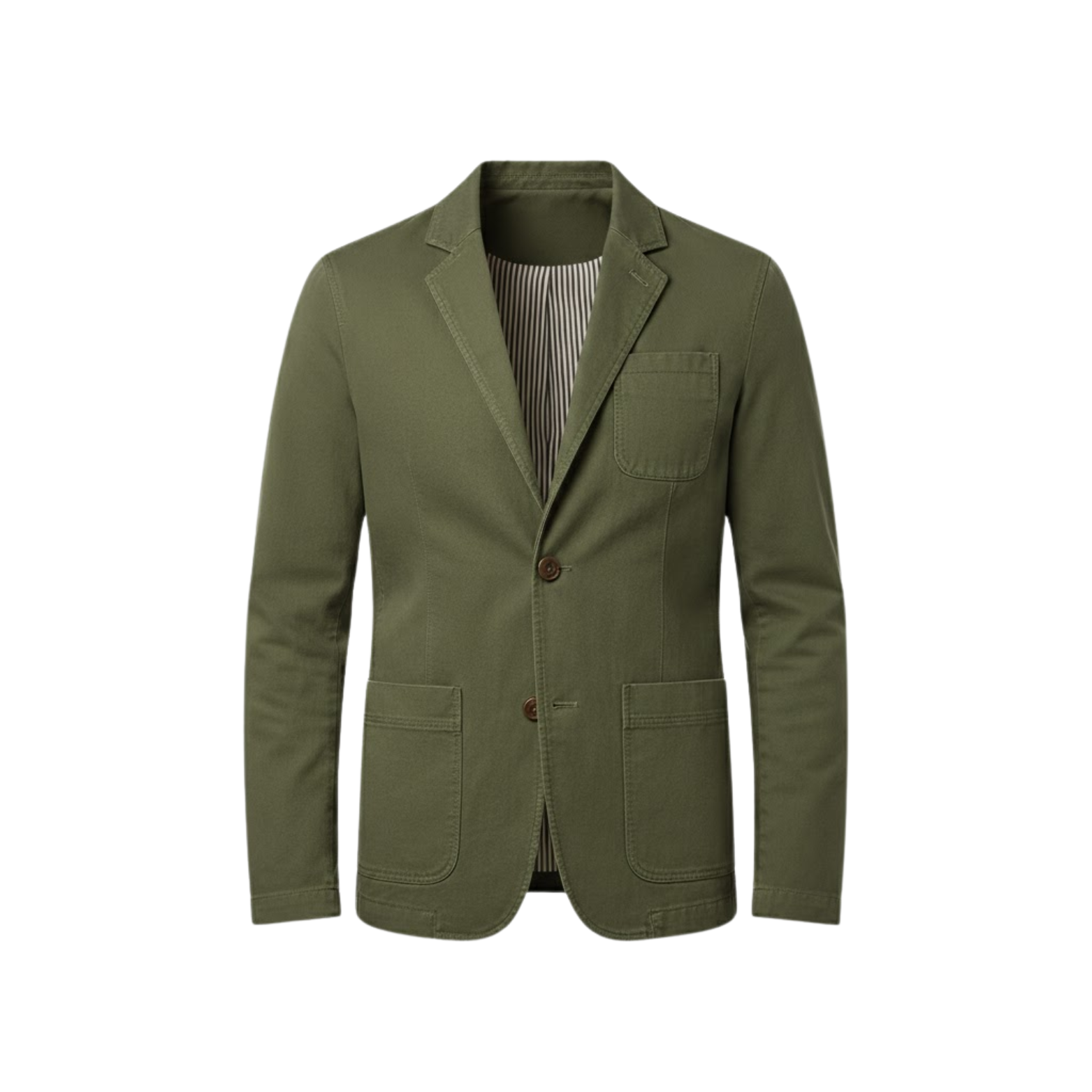 Men's Smart Casual Blazer Single Breasted Slim Fit Polyester Sport Coat Jacket