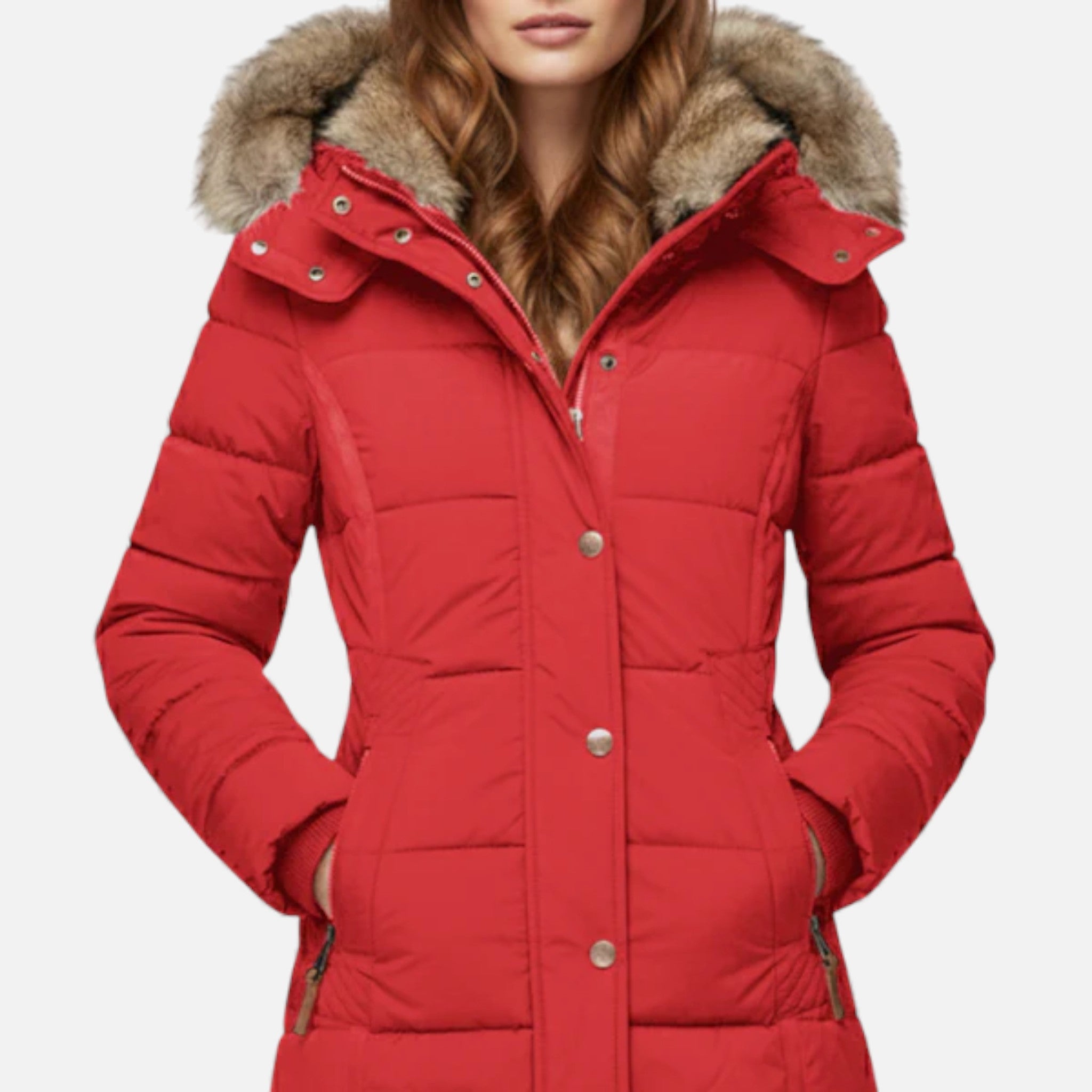 Veroux Mode | Women’s Insulated Parka Coat – Winter Heritage Warmth