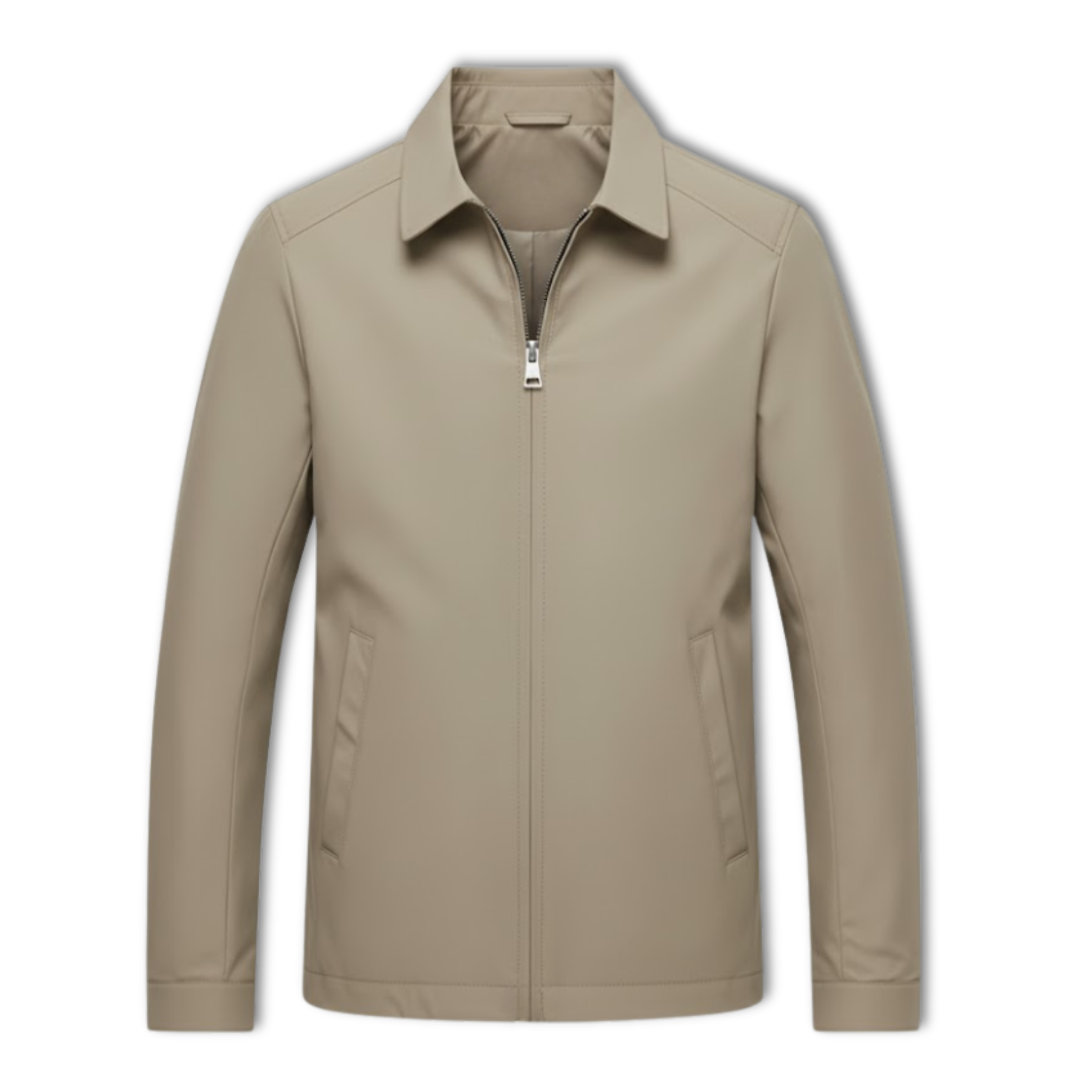 Autumn Men's Jacket Casual Lapel Coat Loose Breathable