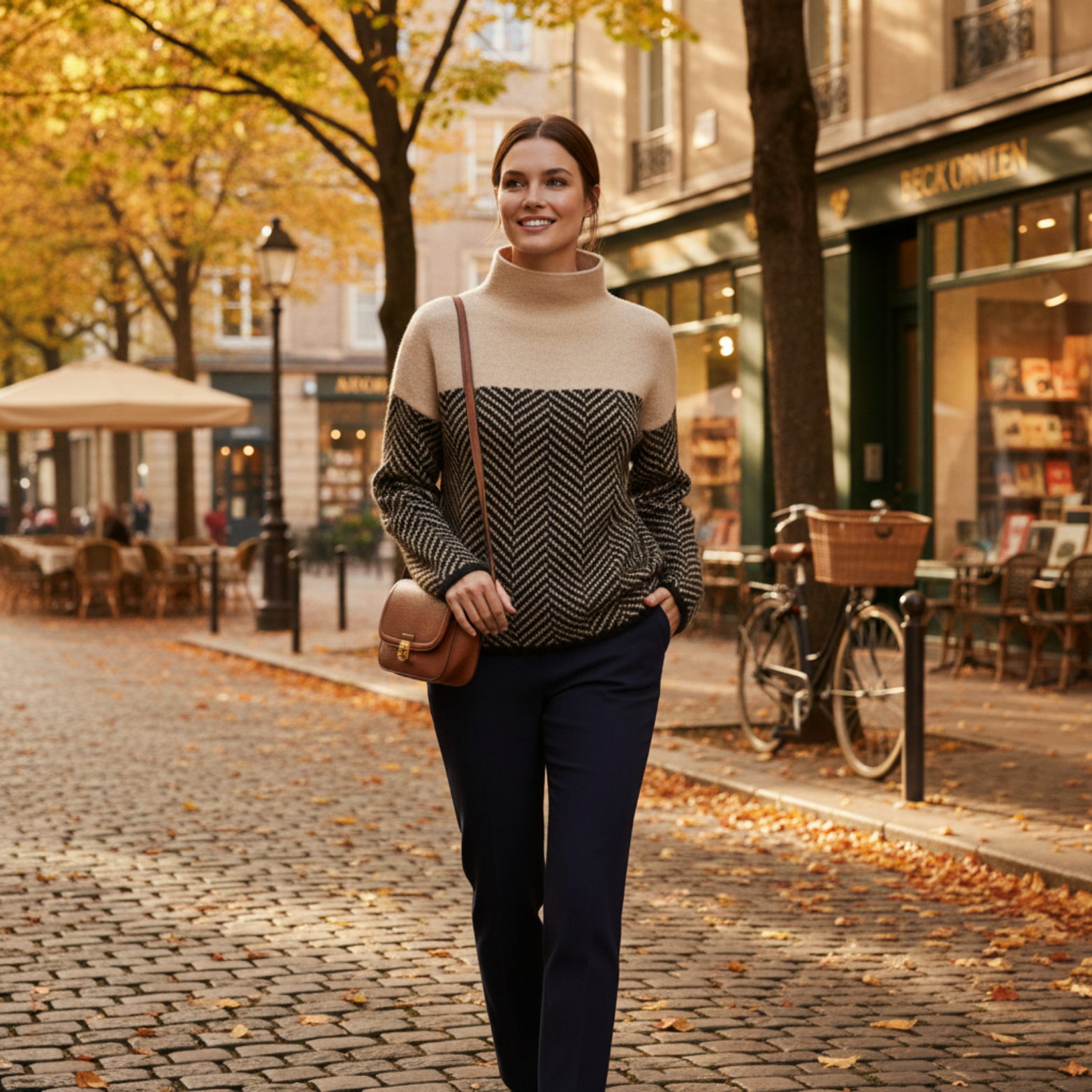 High Collar Women's Base Shirt Thickened Knitwear Innerwear