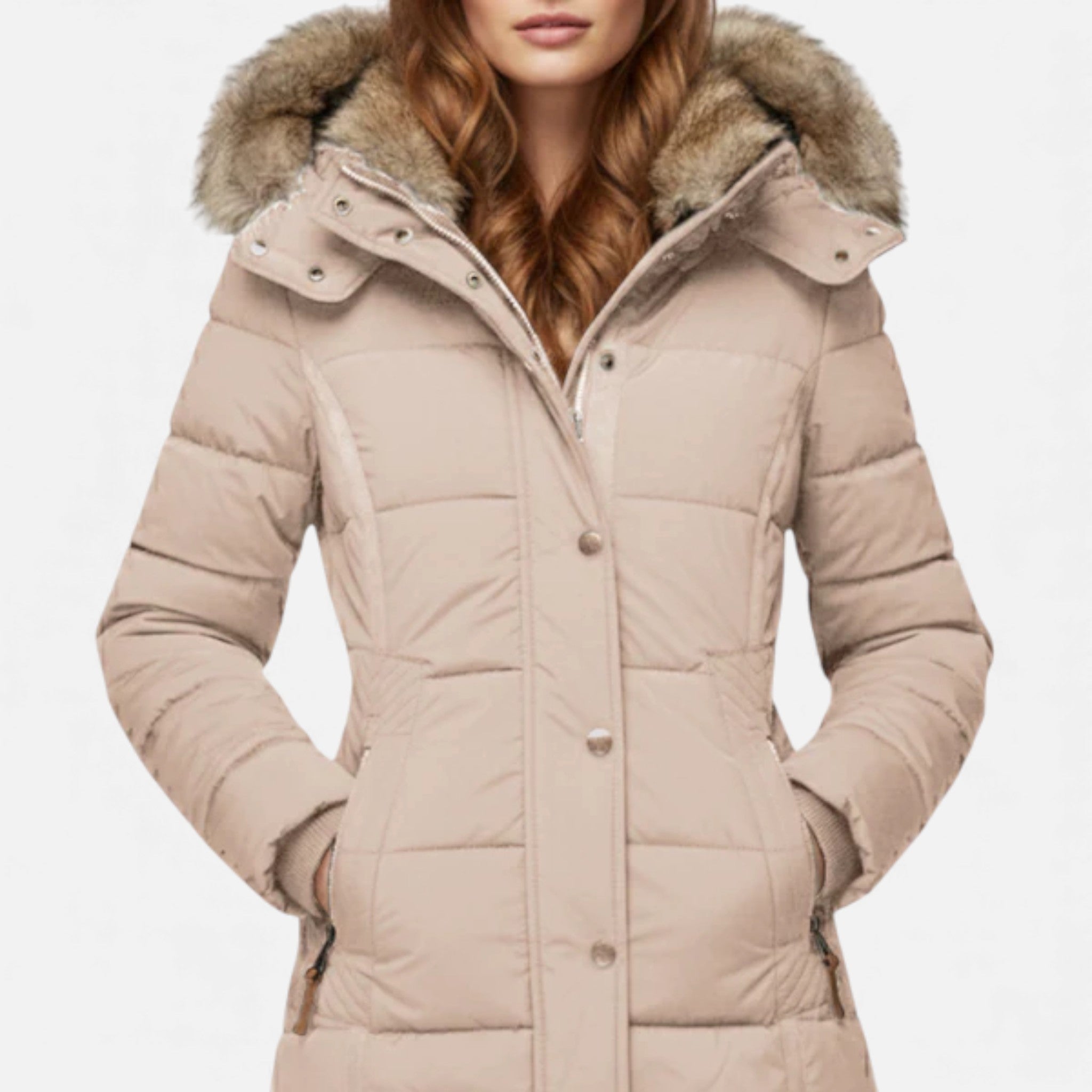 Veroux Mode | Women’s Insulated Parka Coat – Winter Heritage Warmth