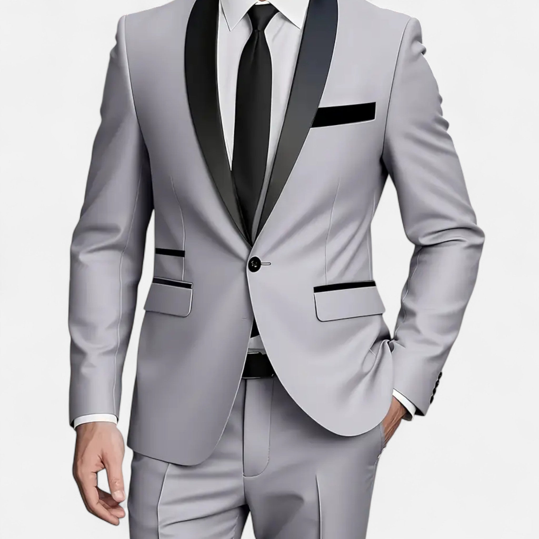Veroux Mode | Men’s Two-Piece Suit Heritage Elegance
