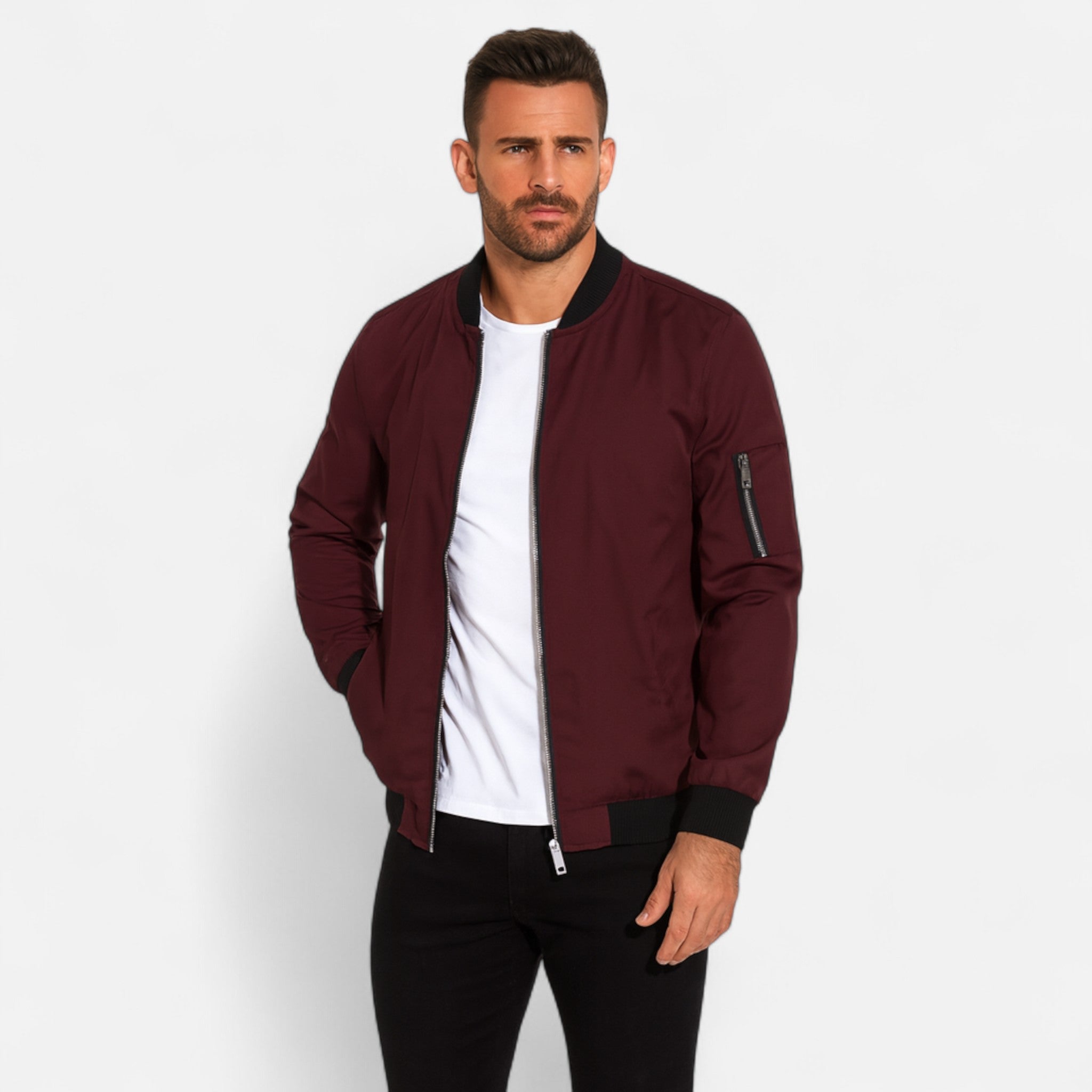 Veroux Mode | Men’s Heritage Bomber Jacket