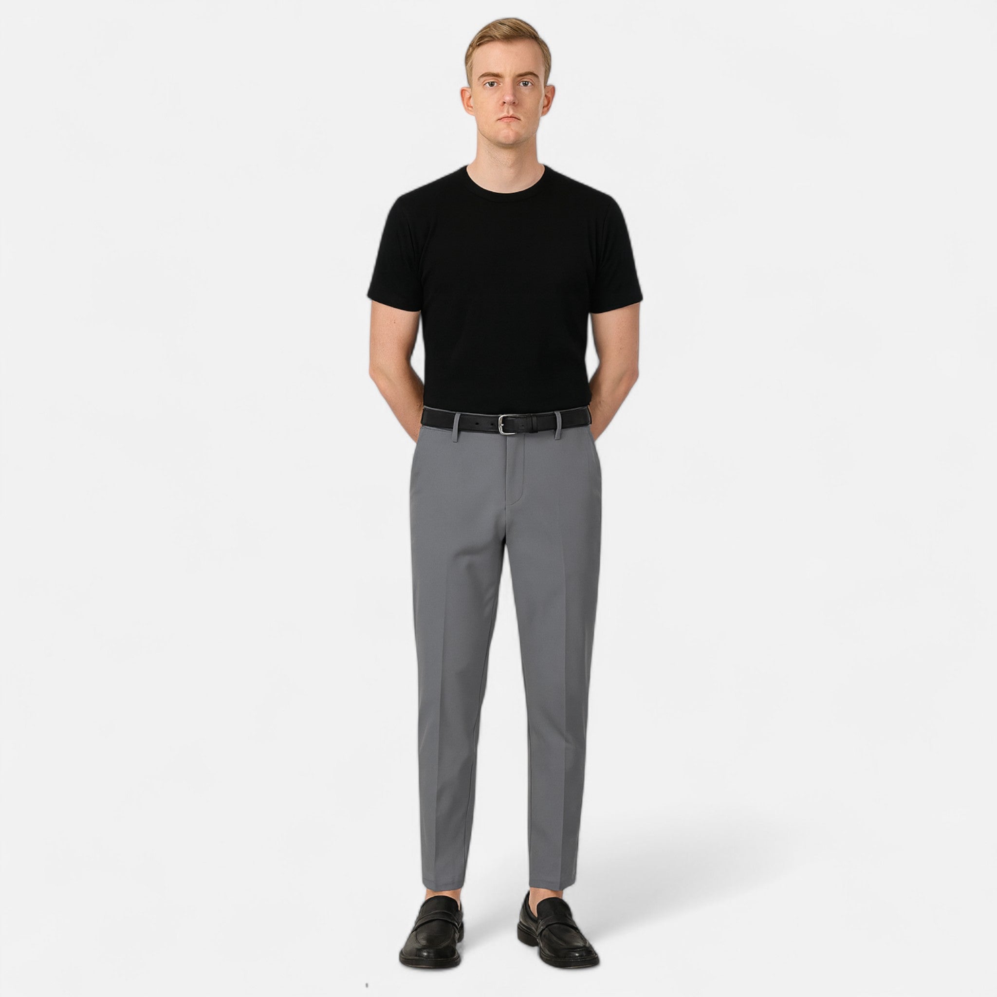 Veroux Mode | Men’s Stretch Trousers – Adaptive Comfort, Tailored Modernity