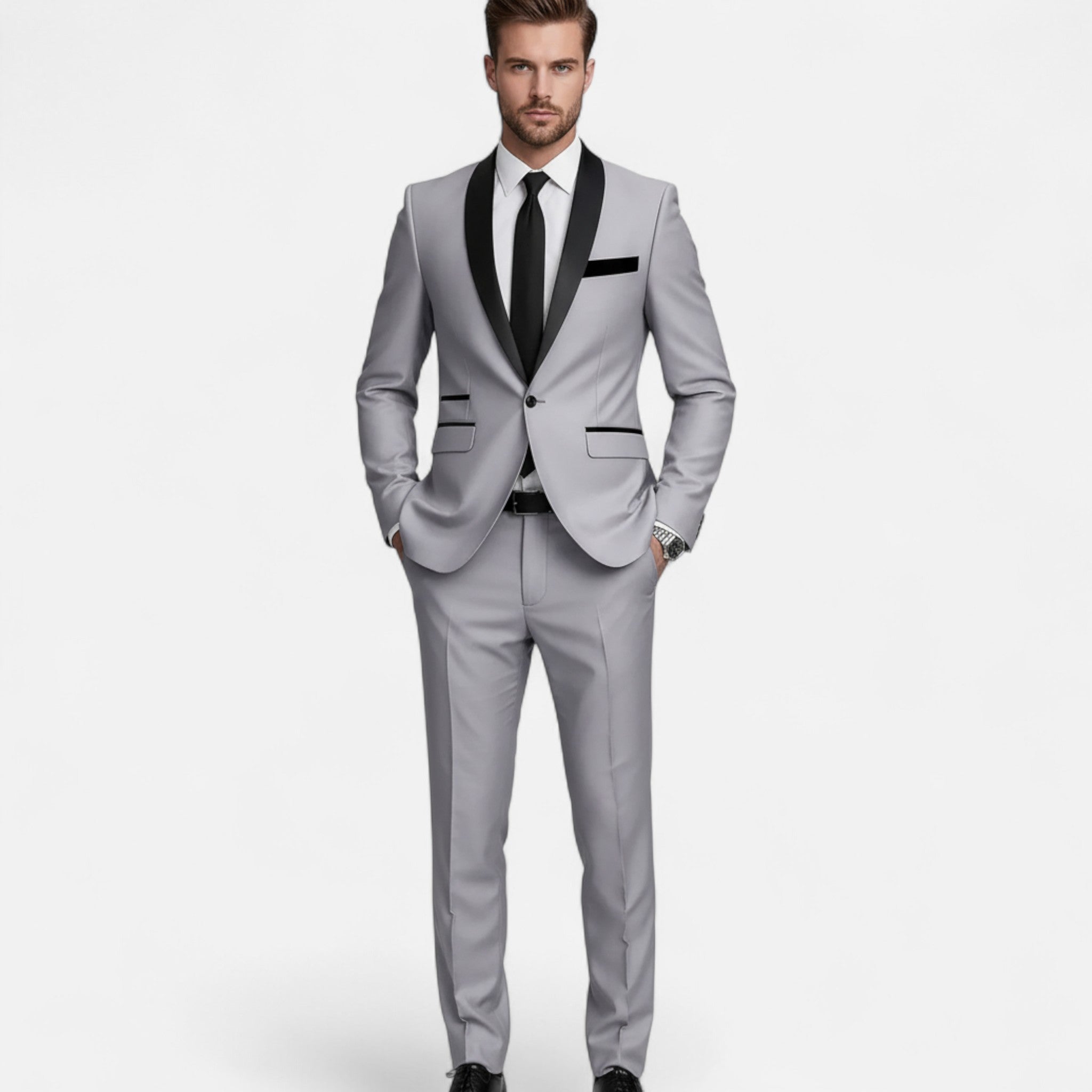 Veroux Mode | Men’s Two-Piece Suit Heritage Elegance