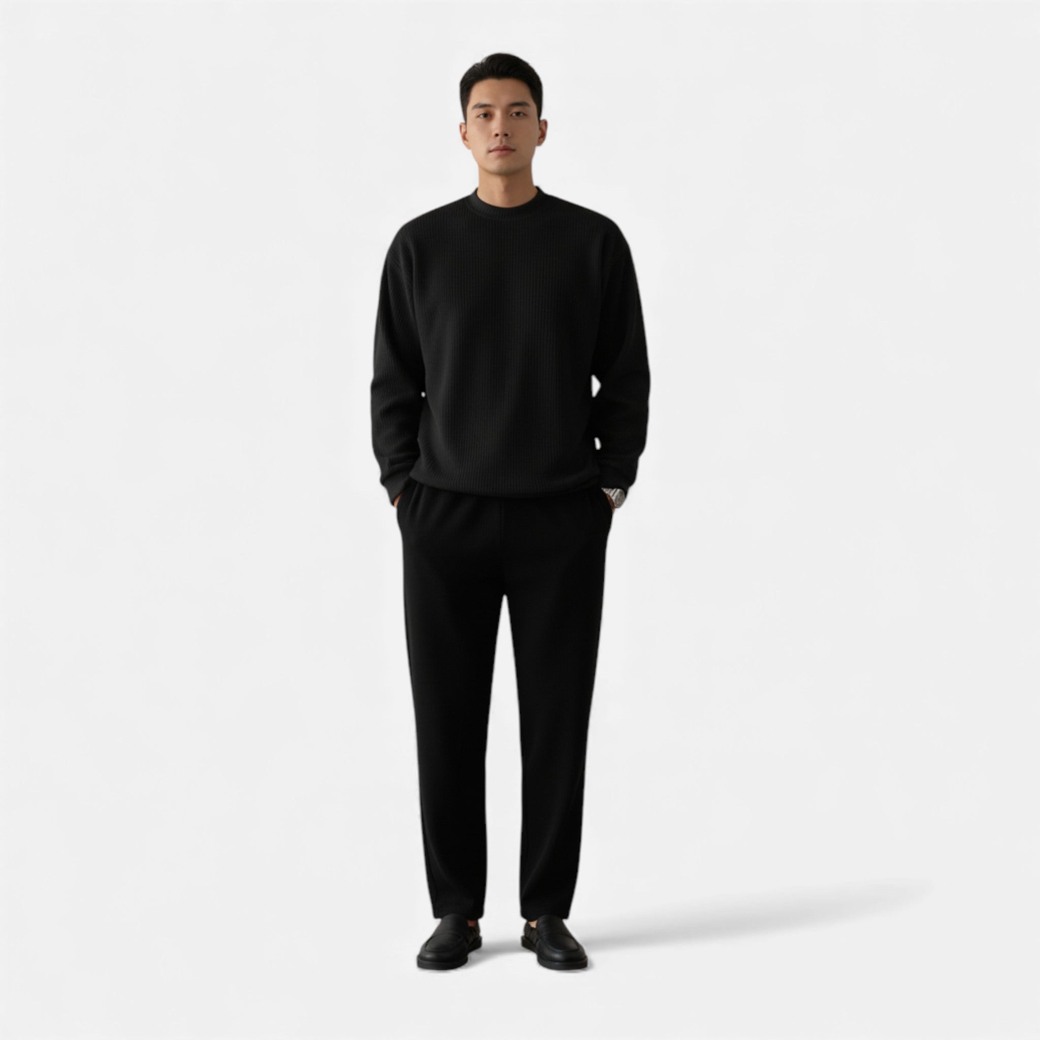 Veroux Mode | Men’s Heritage Knit Crew Sweater