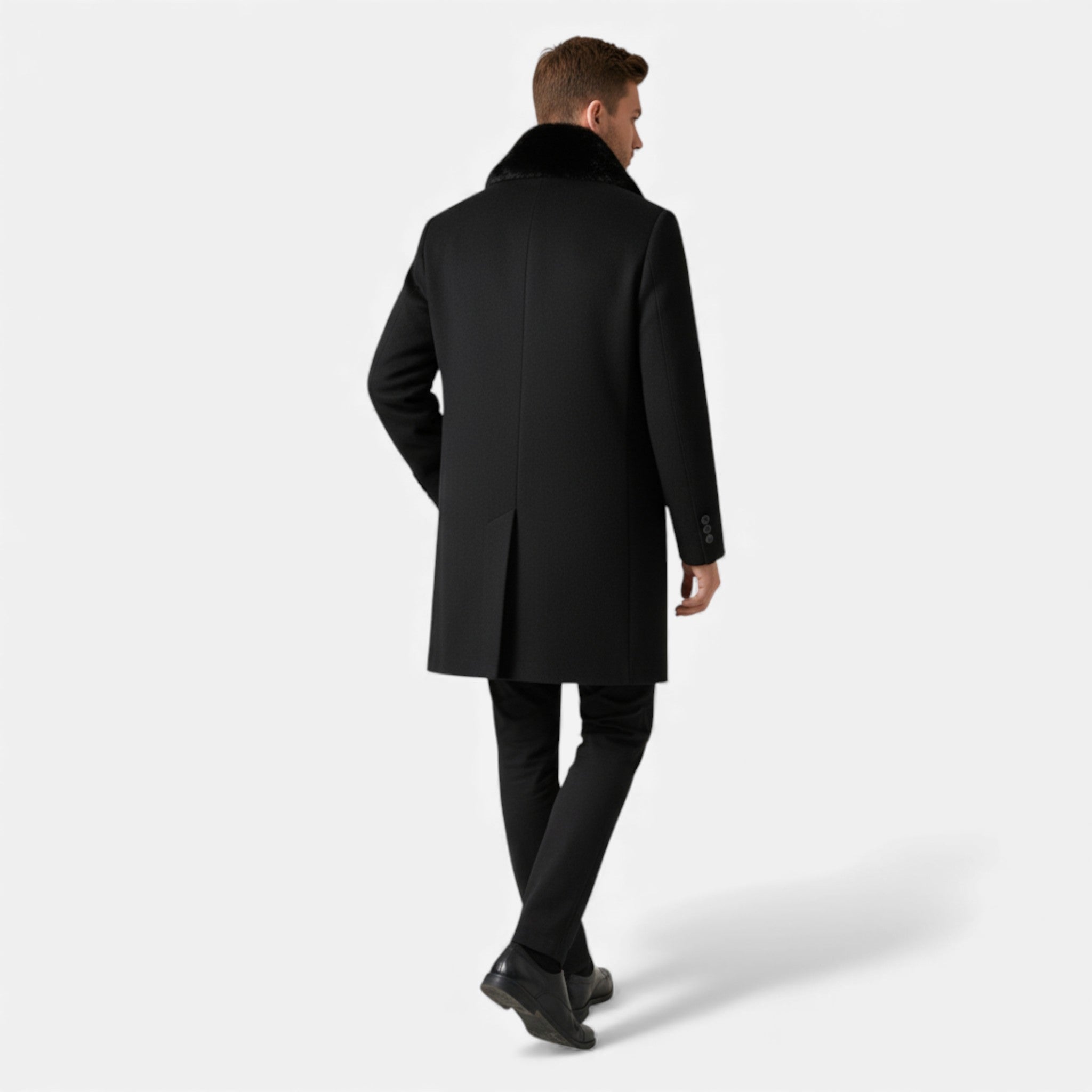 Veroux Mode | Men’s Timeless Overcoat – Baxnet Edition