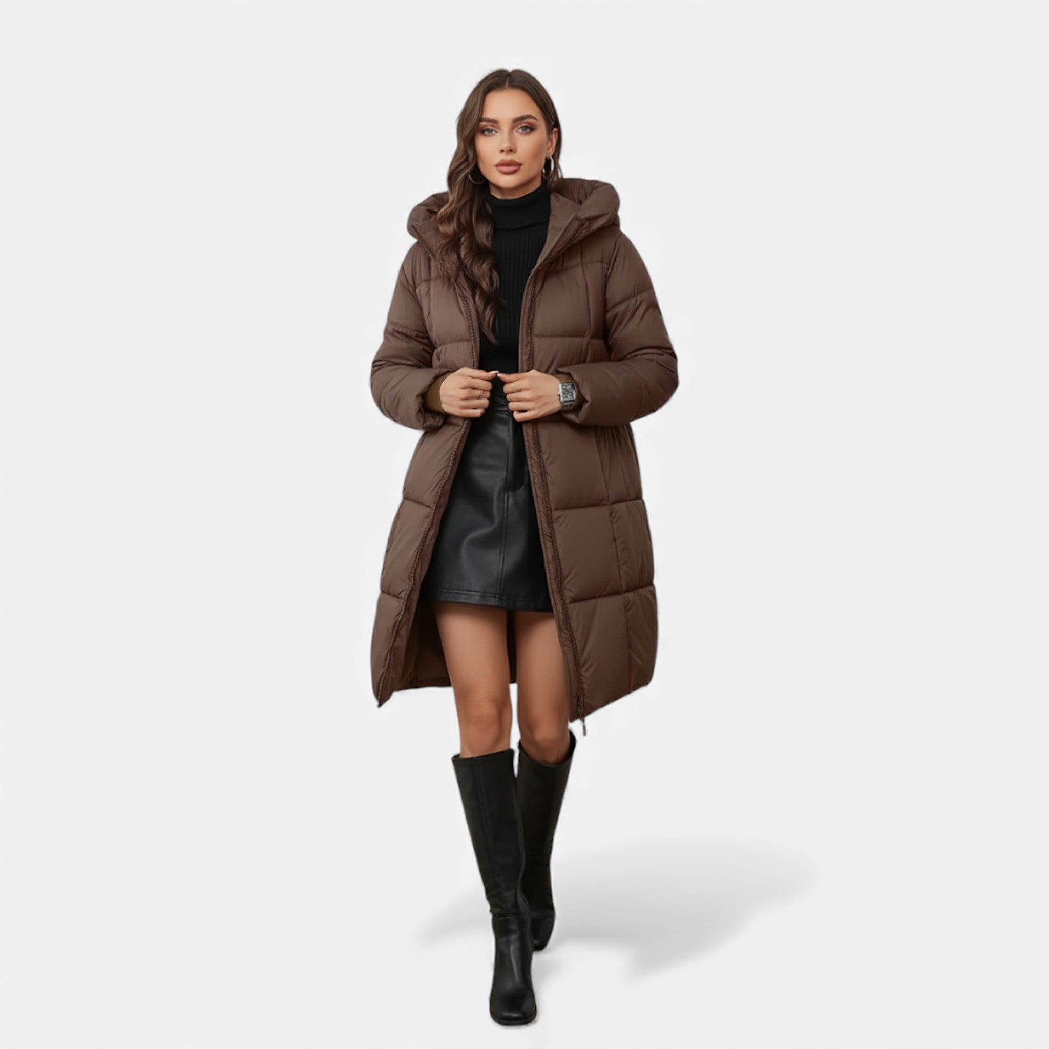 Veroux Mode | Women’s Heritage Hooded Winter Coat