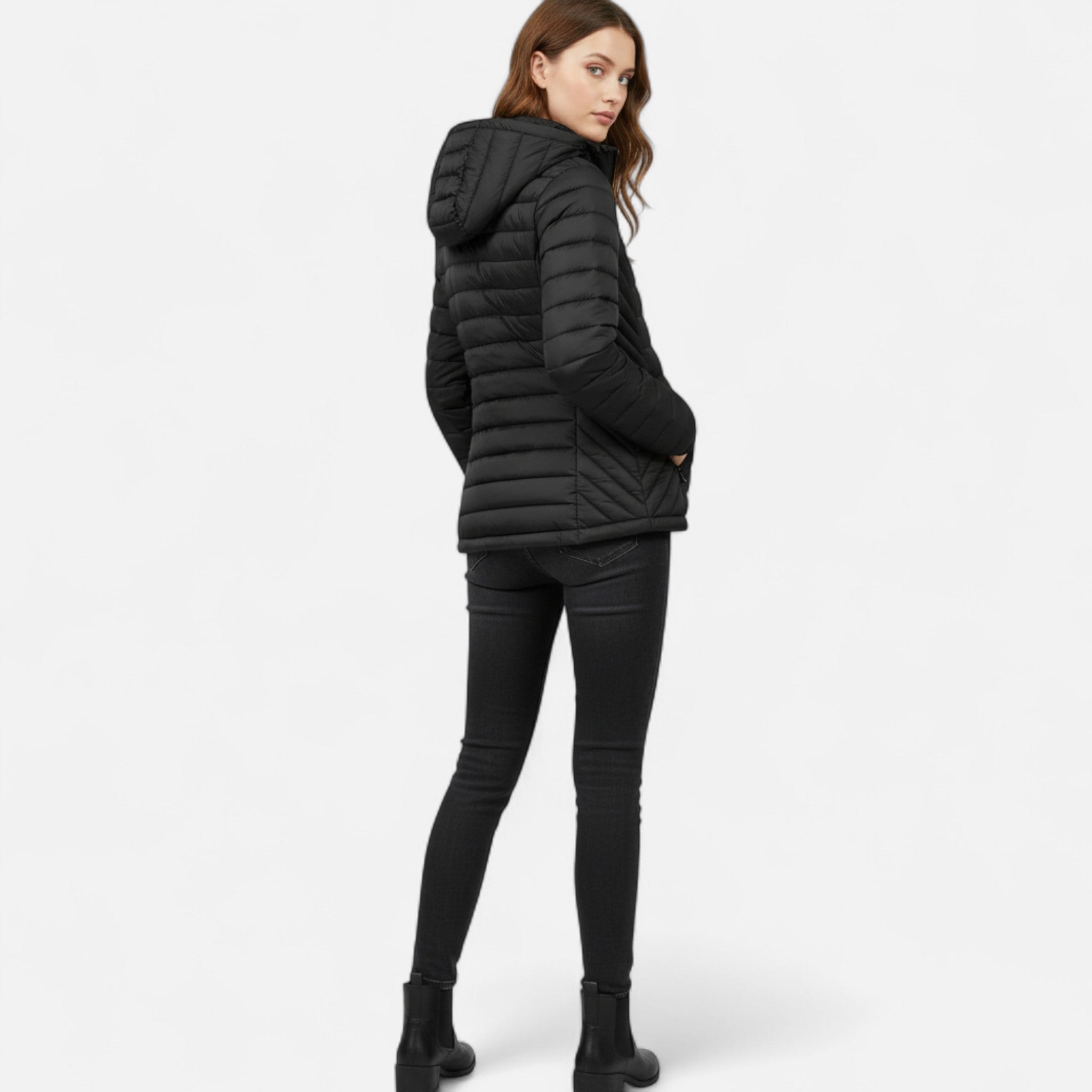 Veroux Mode | Women’s Lightweight Hooded Winter Jacket