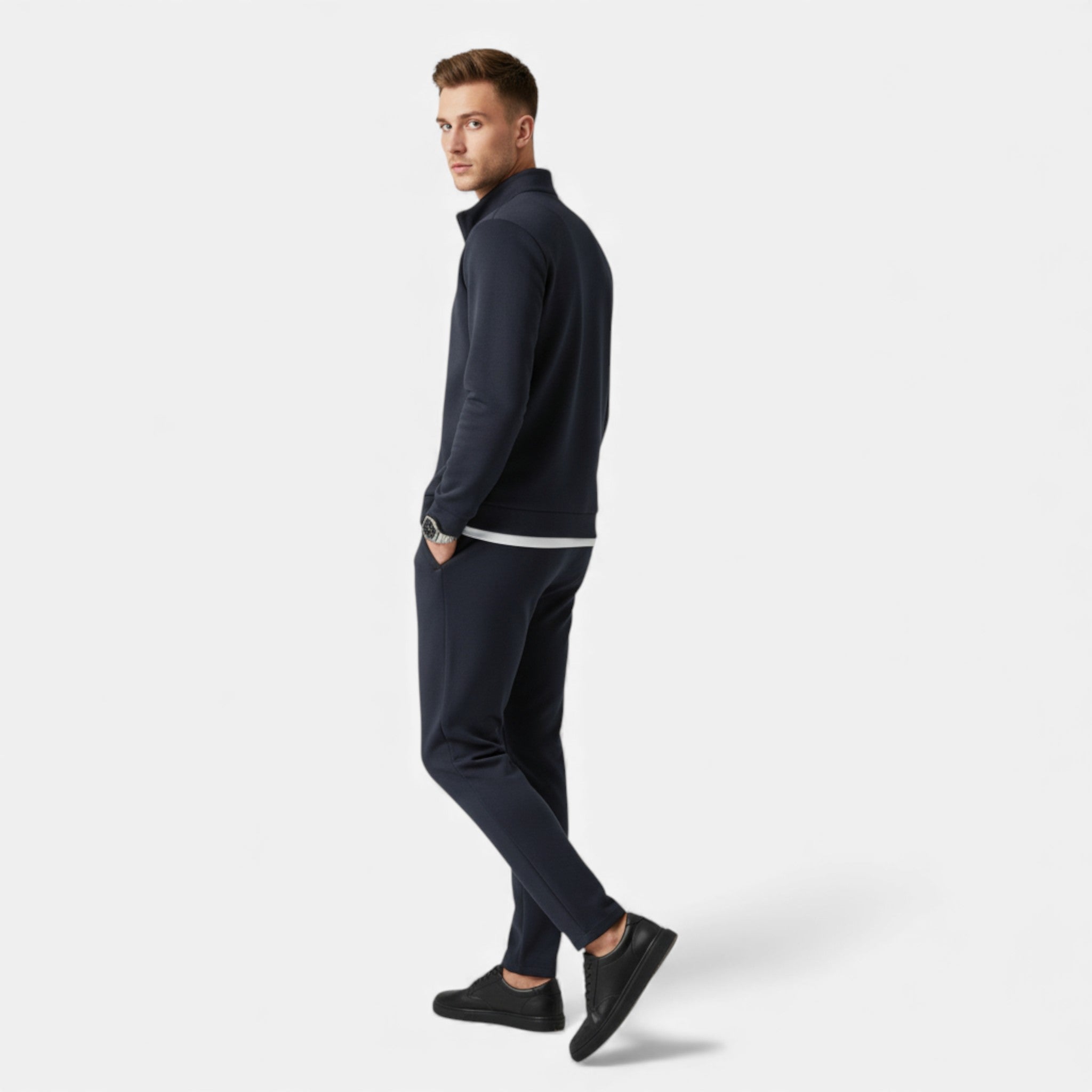 Veroux Mode | Men’s Sleek Tracksuit Set – Barnaby Edition