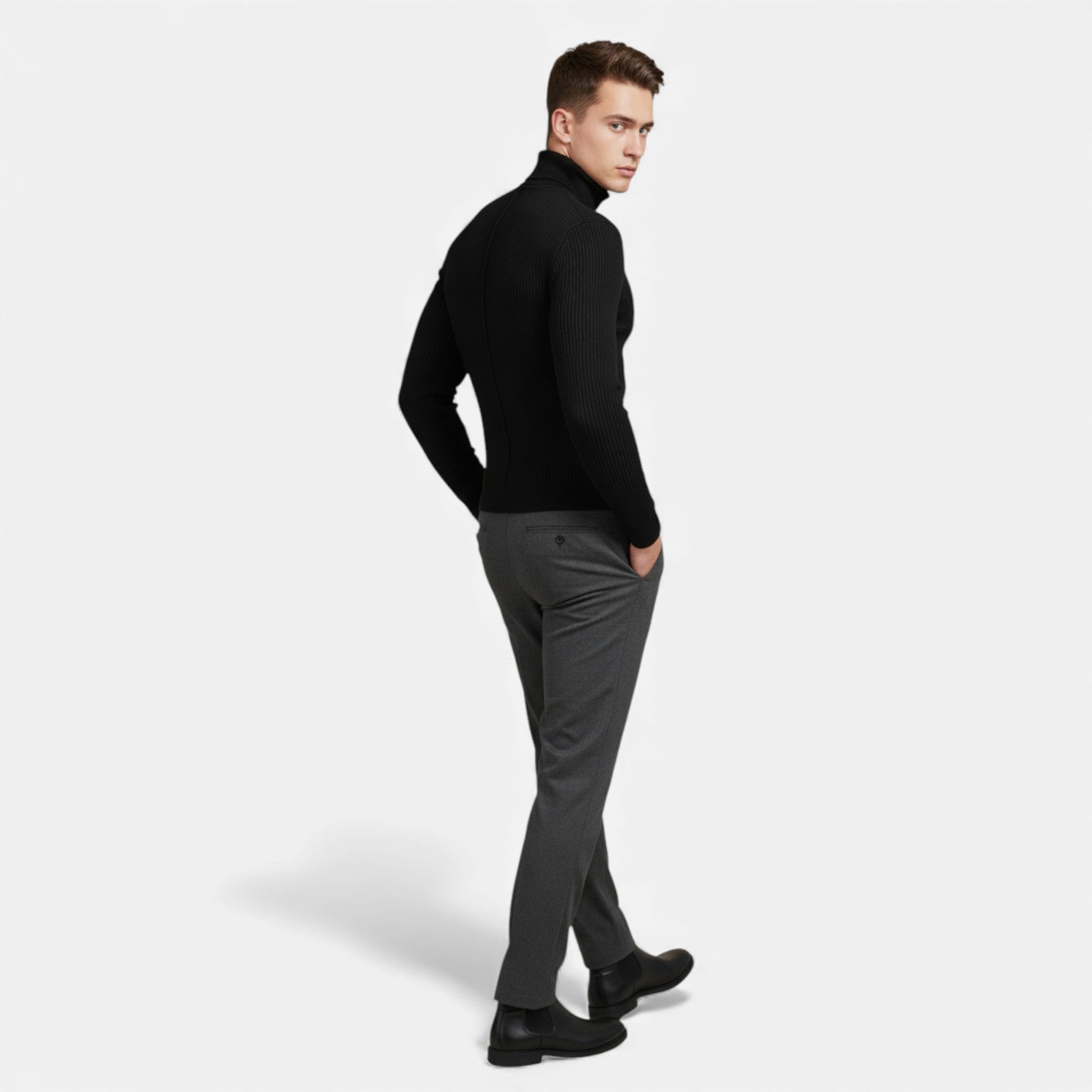 Veroux Mode | Men’s Heritage High-Neck Knit Top
