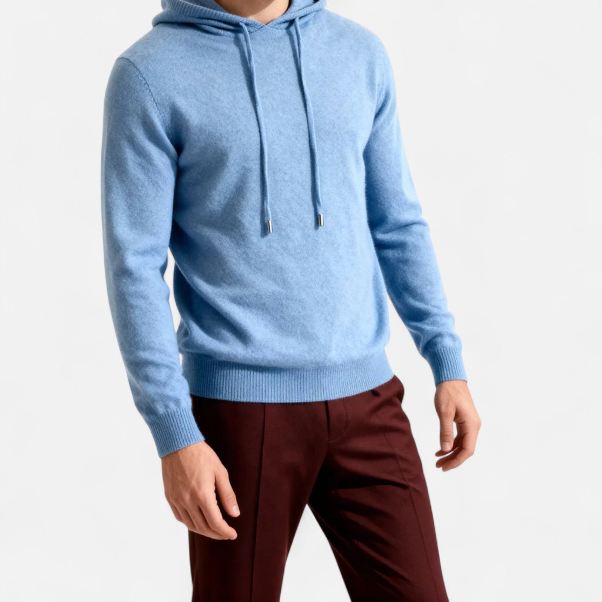 Veroux Mode | Men’s 100% Cashmere Hoodie
