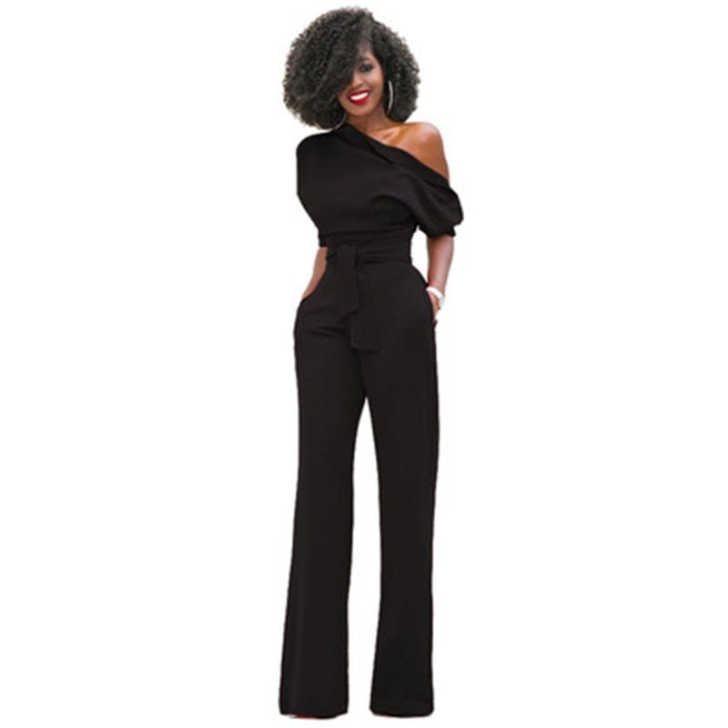 Women's Jumpsuit Off Shoulder Wide Leg