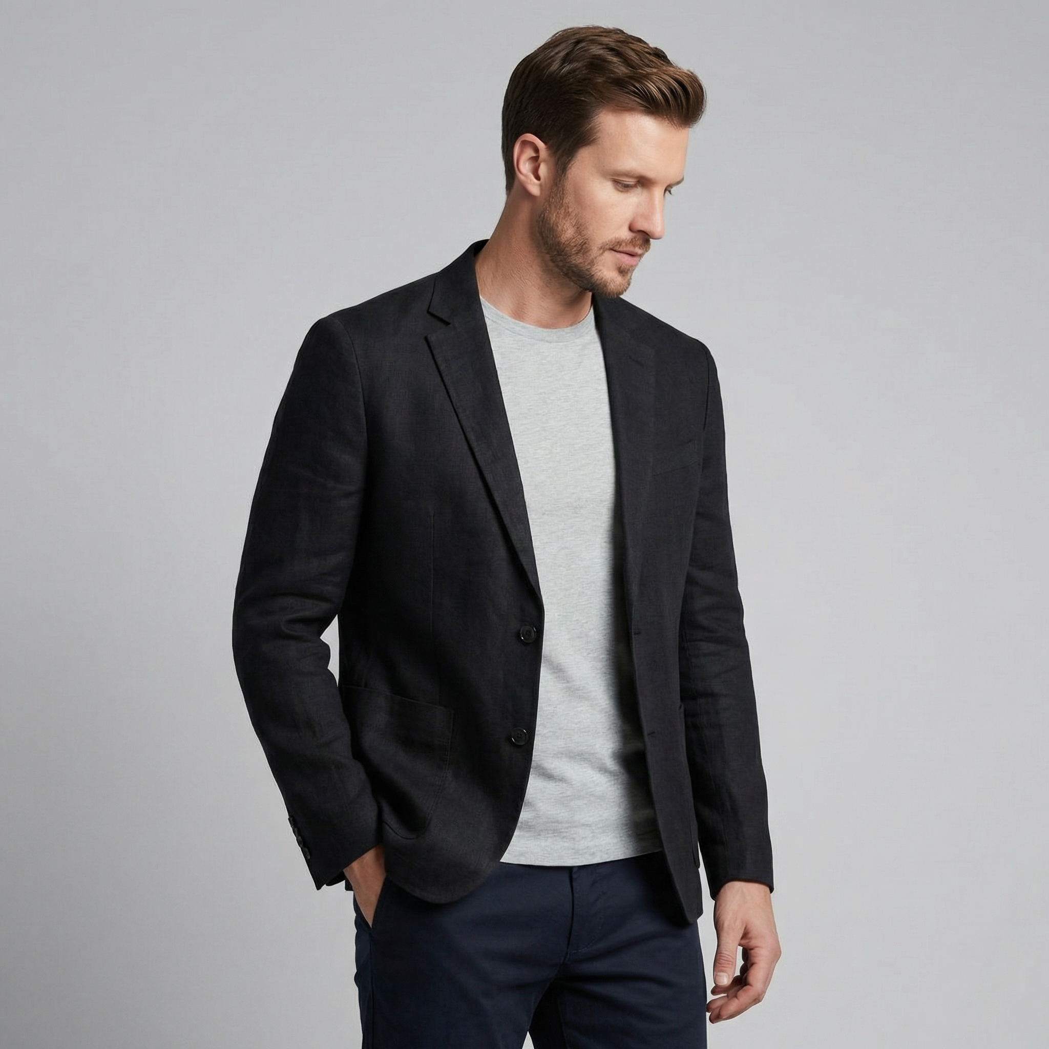 Men's linen blazer | lightweight summer jacket