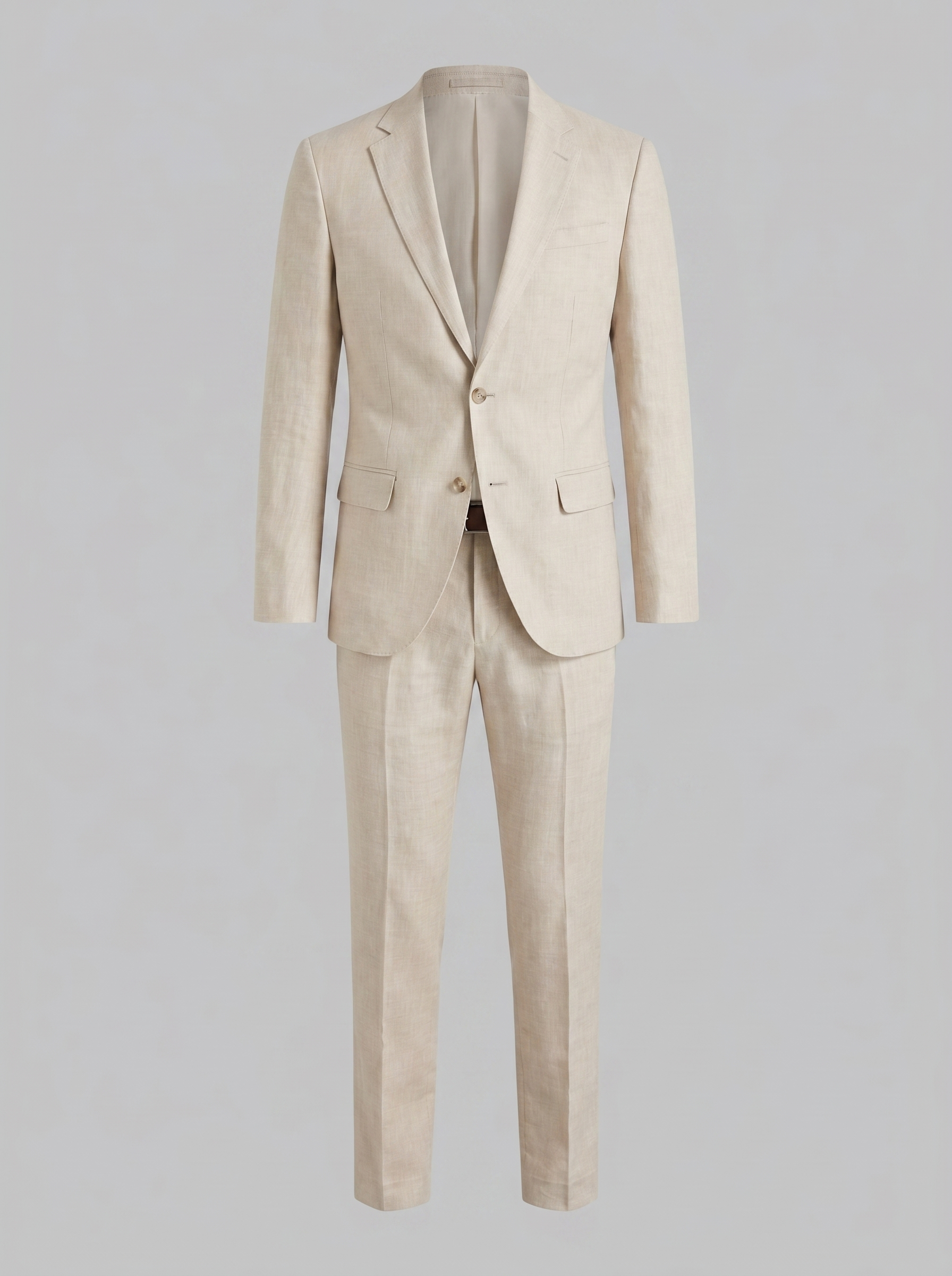 Men's linen suit set | tailored two-piece for formal events